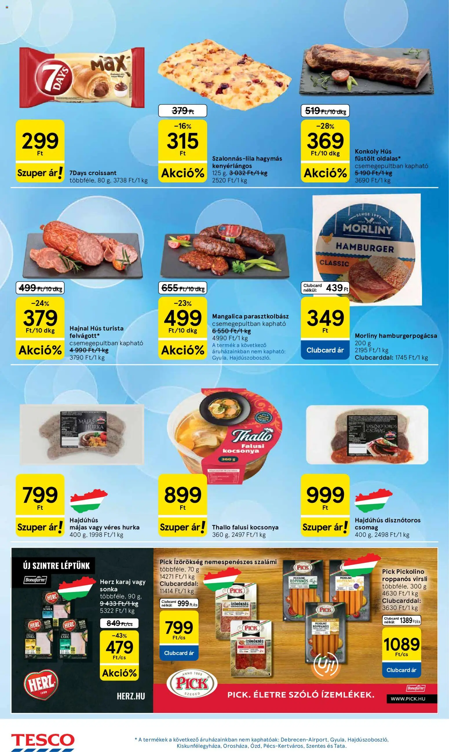 Tesco akciós ujság - amely érvényes a következő dátumtól: 2026.10.21. | Oldal: 18