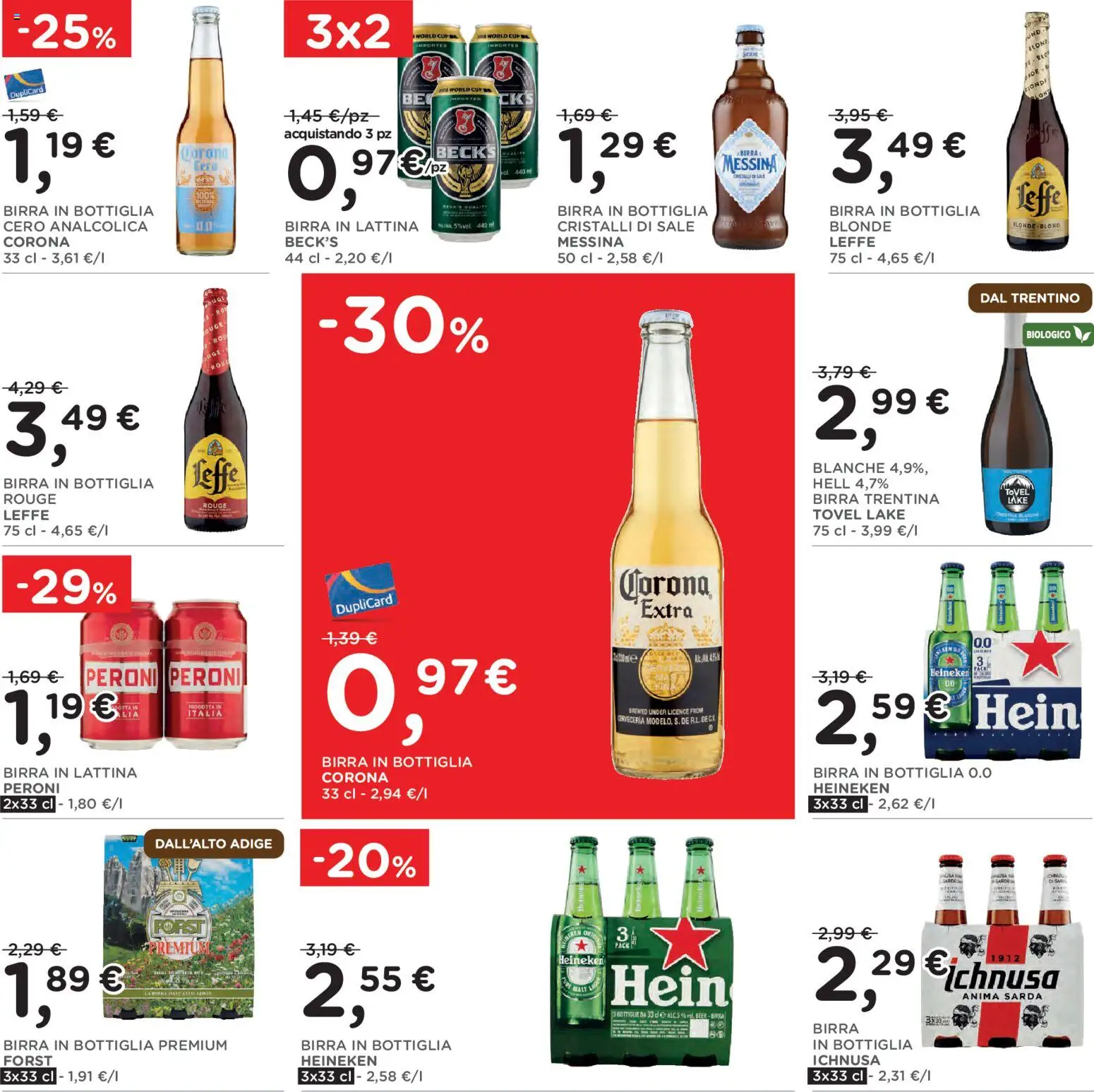Volantino Poli del 19/08/2026 | Pagina: 23 | Prodotti: Birra in lattina, Sale, Heineken, Bottiglia