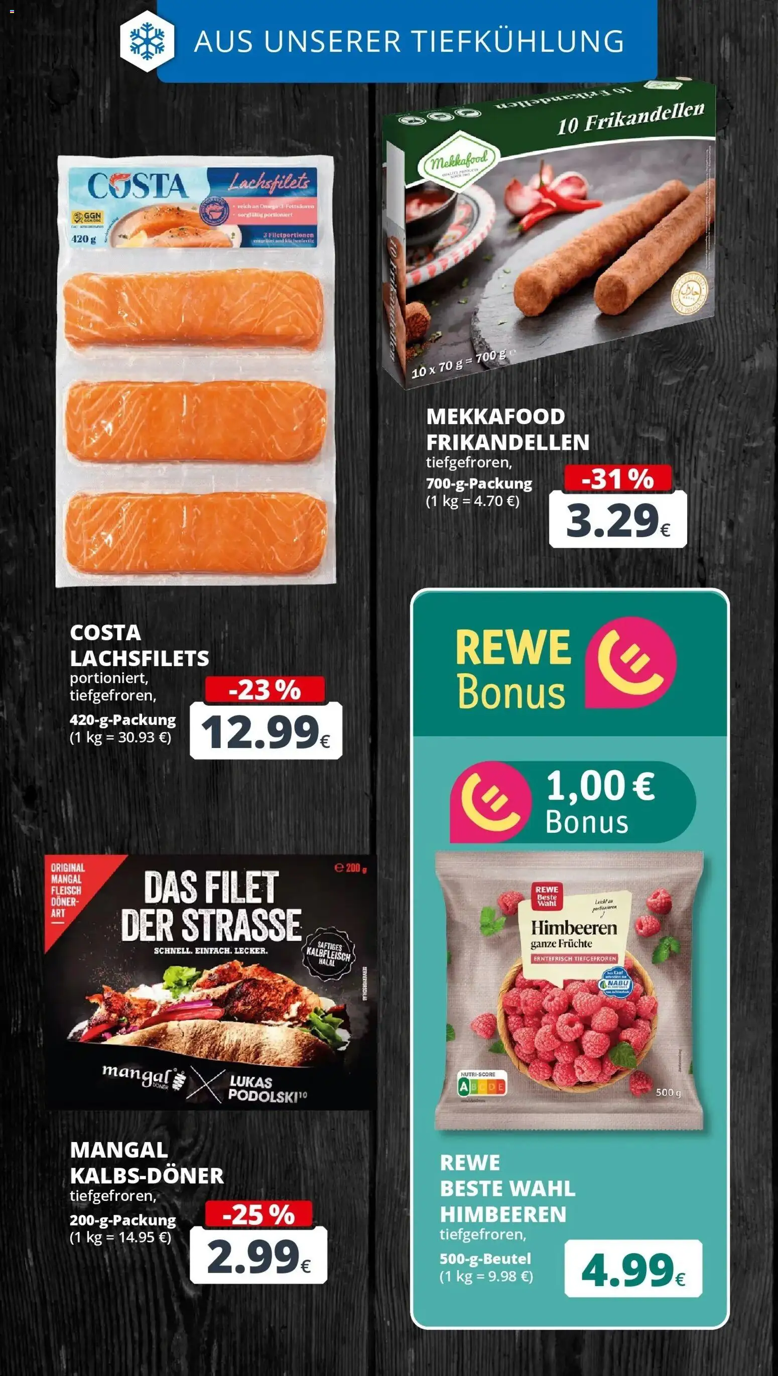 REWE Prospekt ab 14.09.2026 zum Blättern » Angebote | Seite: 22 | Produkte: Himbeeren, Fleisch