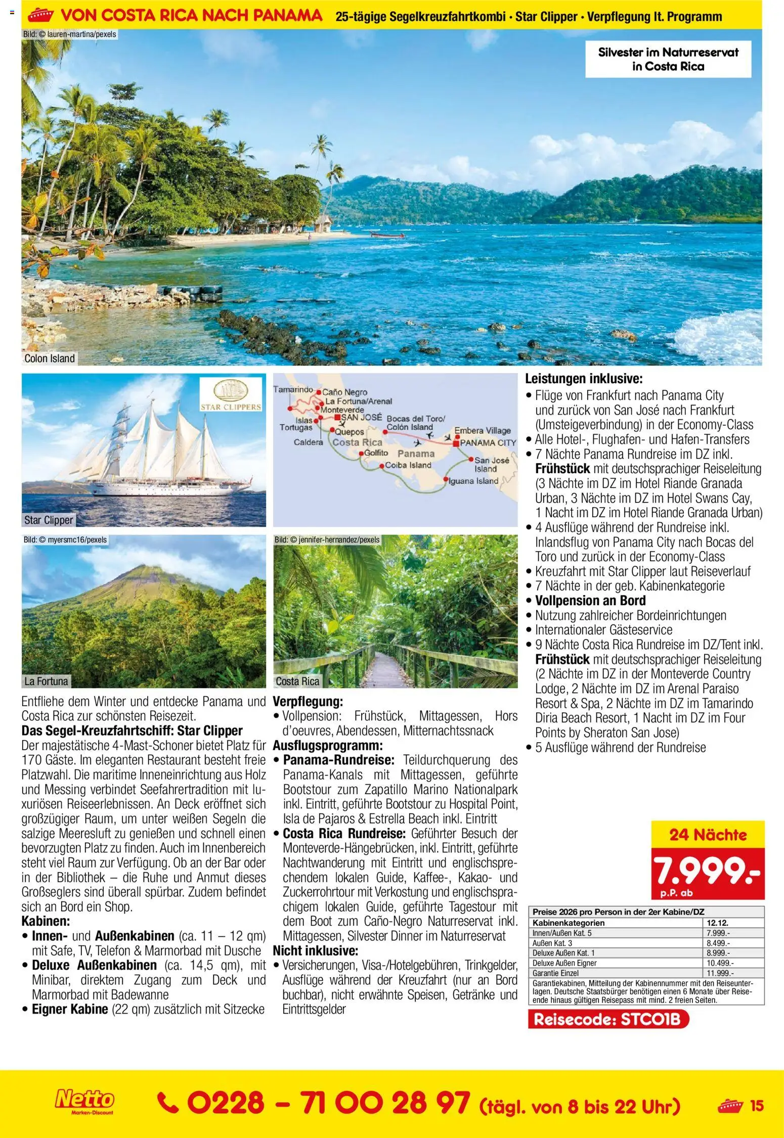 Netto Reisen Kreuzfahrten – gültig ab 11.06.2026 | Seite: 15