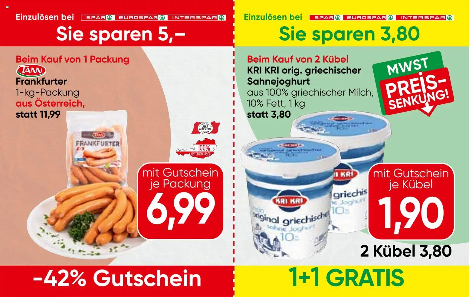 Spar Gutscheinheft gültig ab 03.09.2026 | Seite: 3