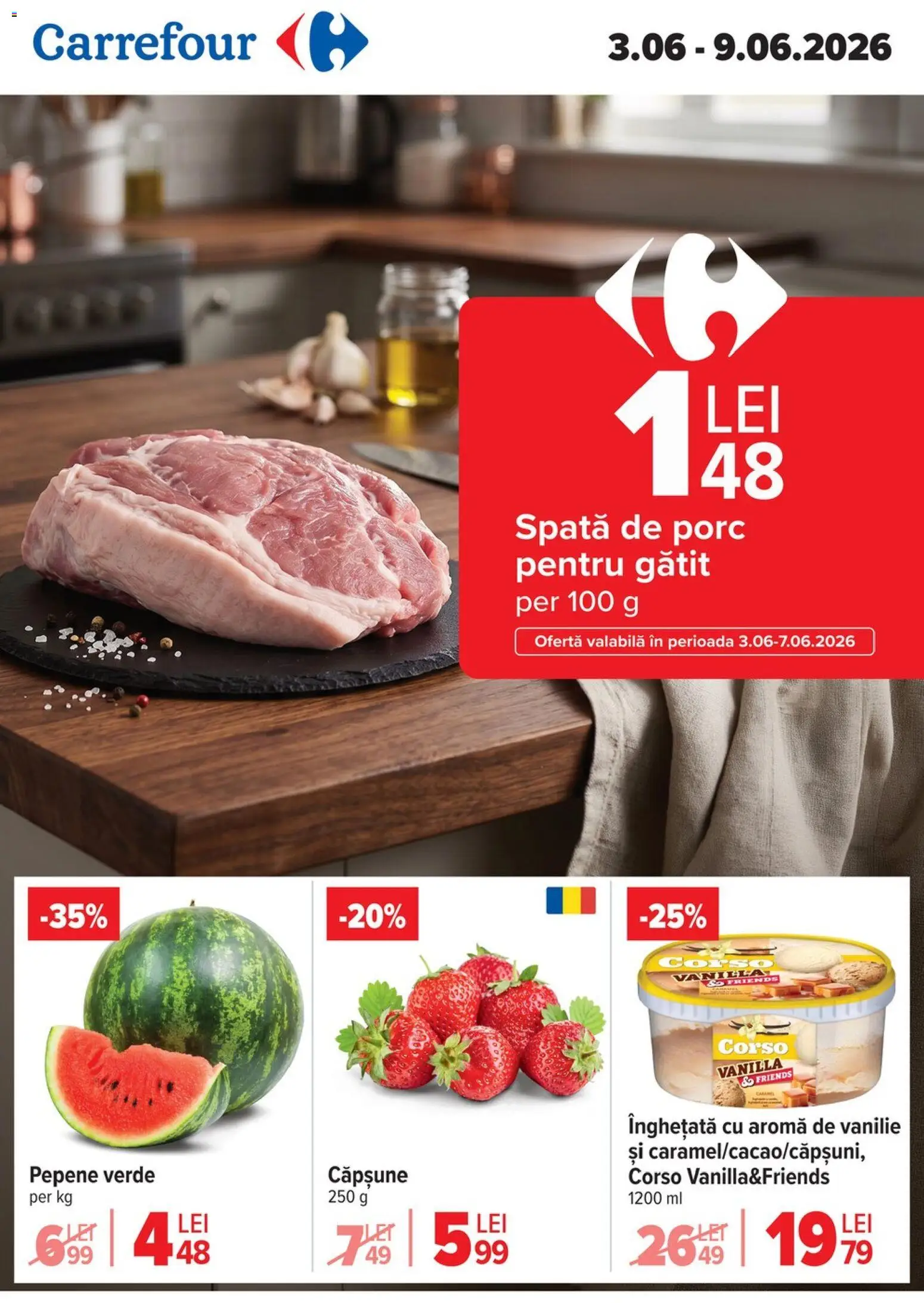 Noul catalog Carrefour – valabil de la 03.06.2026 | Pagină: 1
