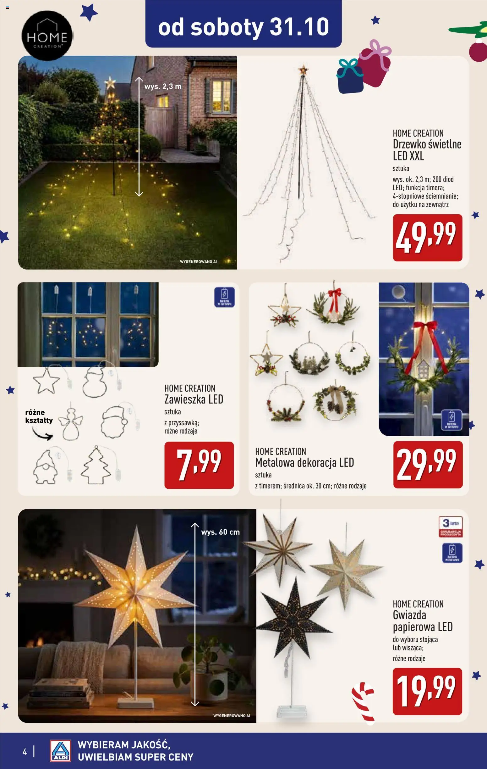 Aldi gazetka - Katalog dekoracyjny od 28.10.2026 | Strona: 4