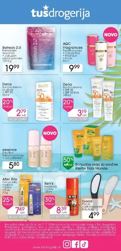 Tuš drogerija katalog akcije – veljaven od 10.06.2026