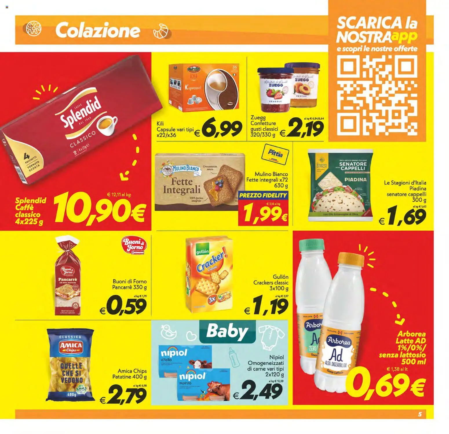 Volantino SuperConveniente del 11/09/2026 | Pagina: 5 | Prodotti: Manzo, Olio extravergine di oliva, Vitello, Forno