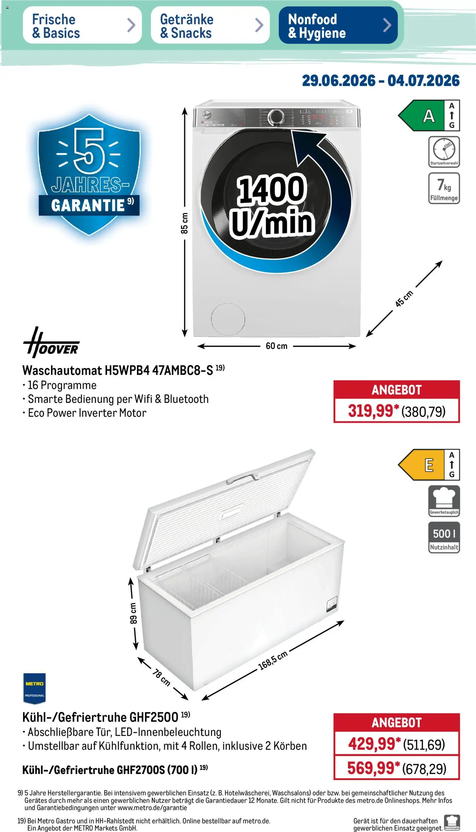 Metro Non Food & Hygiene – gültig ab 29.06.2026 | Seite: 7