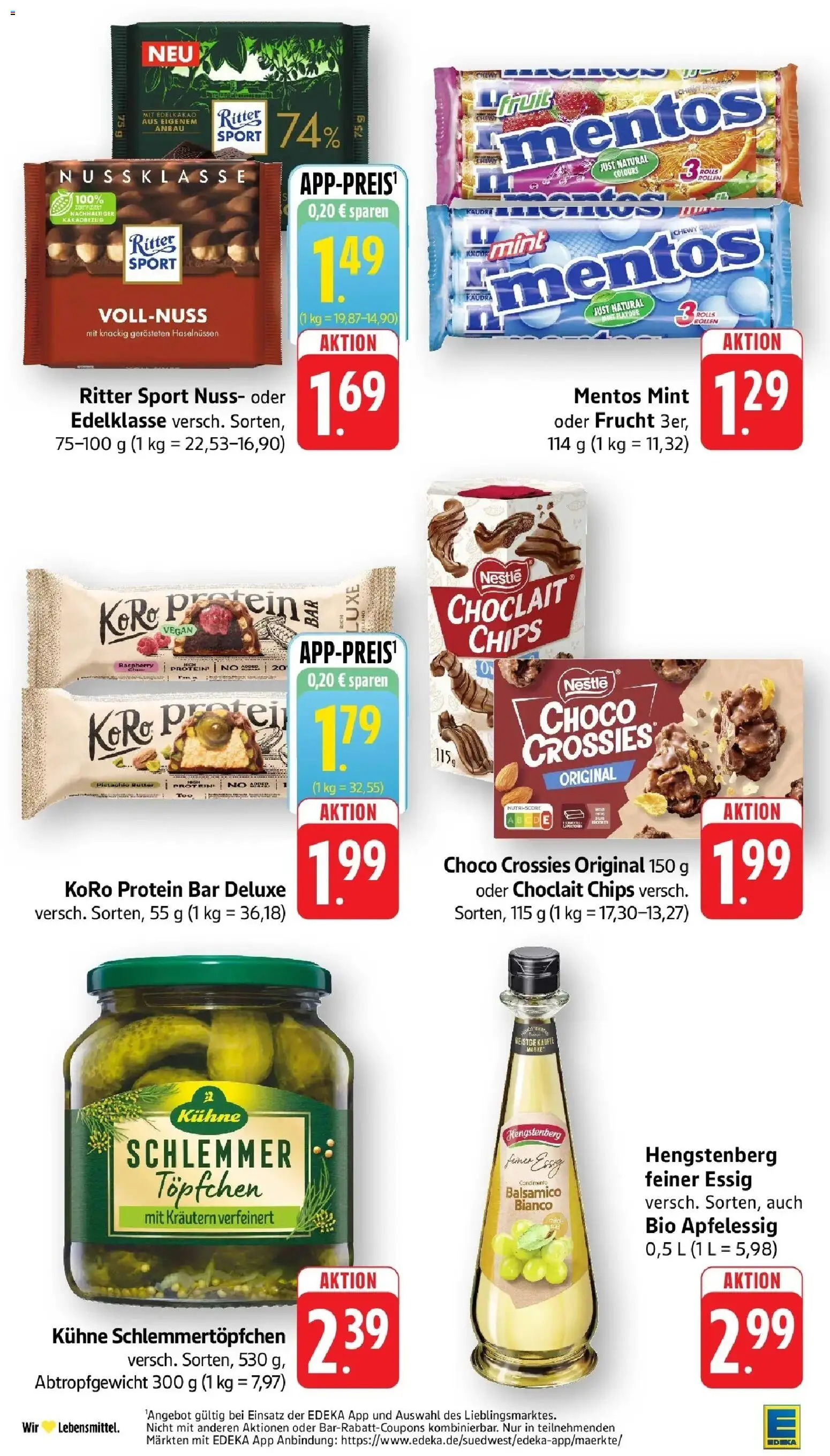 E center Prospekt Laufenburg	 – gültig ab 10.05.2026 | Seite: 30 | Produkte: Butter, Balsamico, Essig, Chips