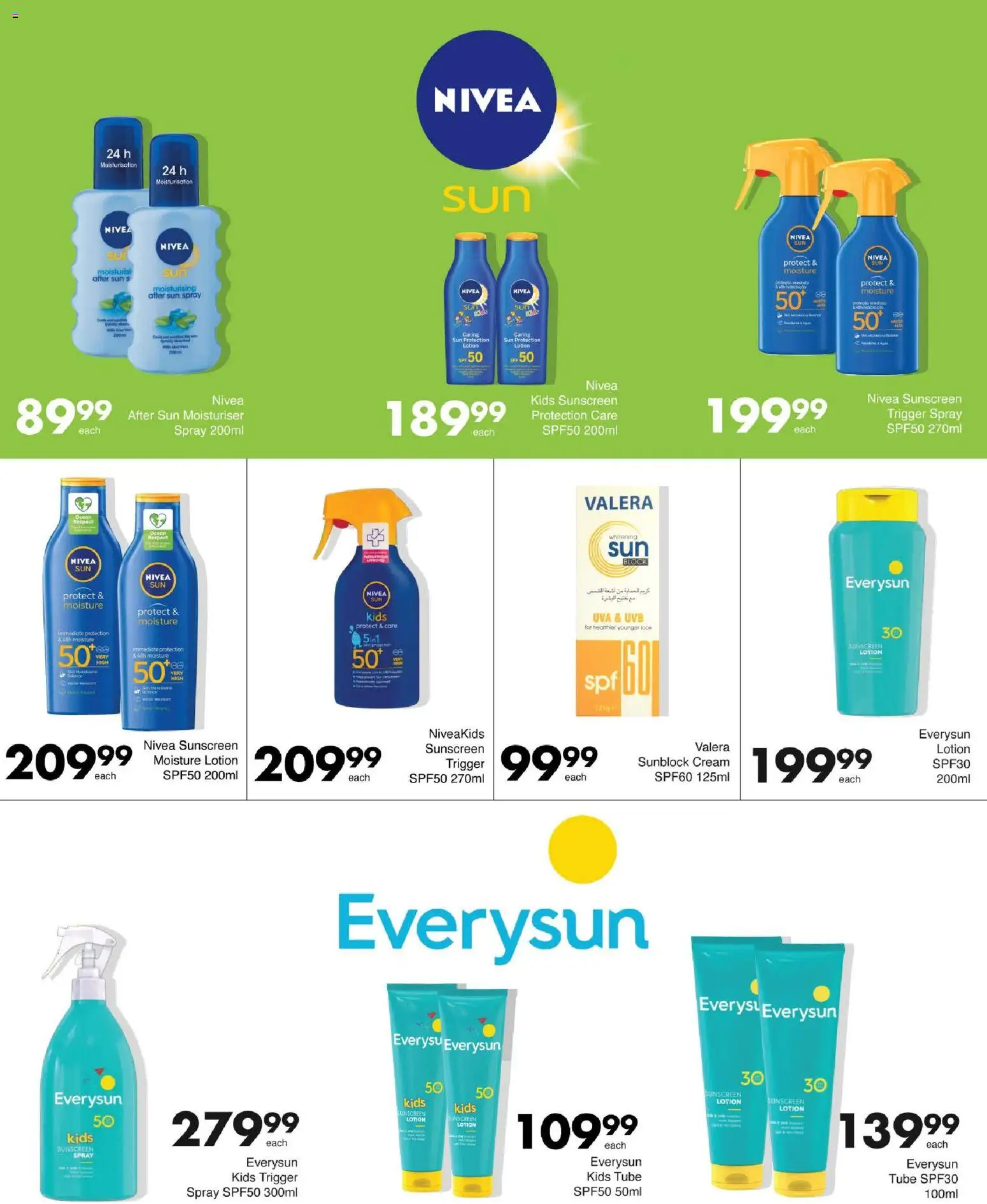 New Save catalogue – valid from 29/09/2026 | Page: 64 | Products: Cream, Sunscreen, Lotion