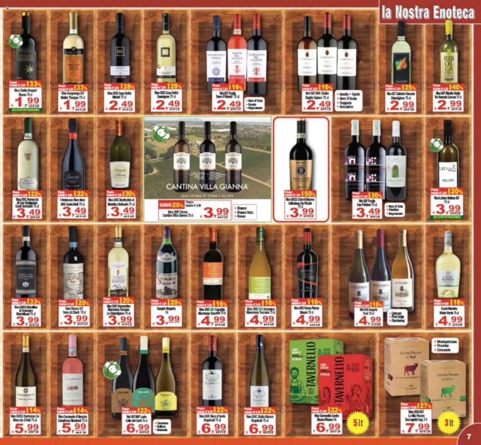 Volantino CTS del 12/08/2026 | Pagina: 7 | Prodotti: Enoteca