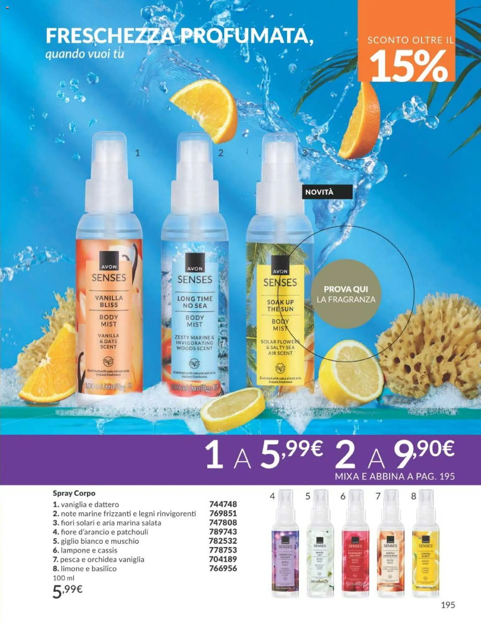 Volantino Avon del 01/07/2026 | Pagina: 195