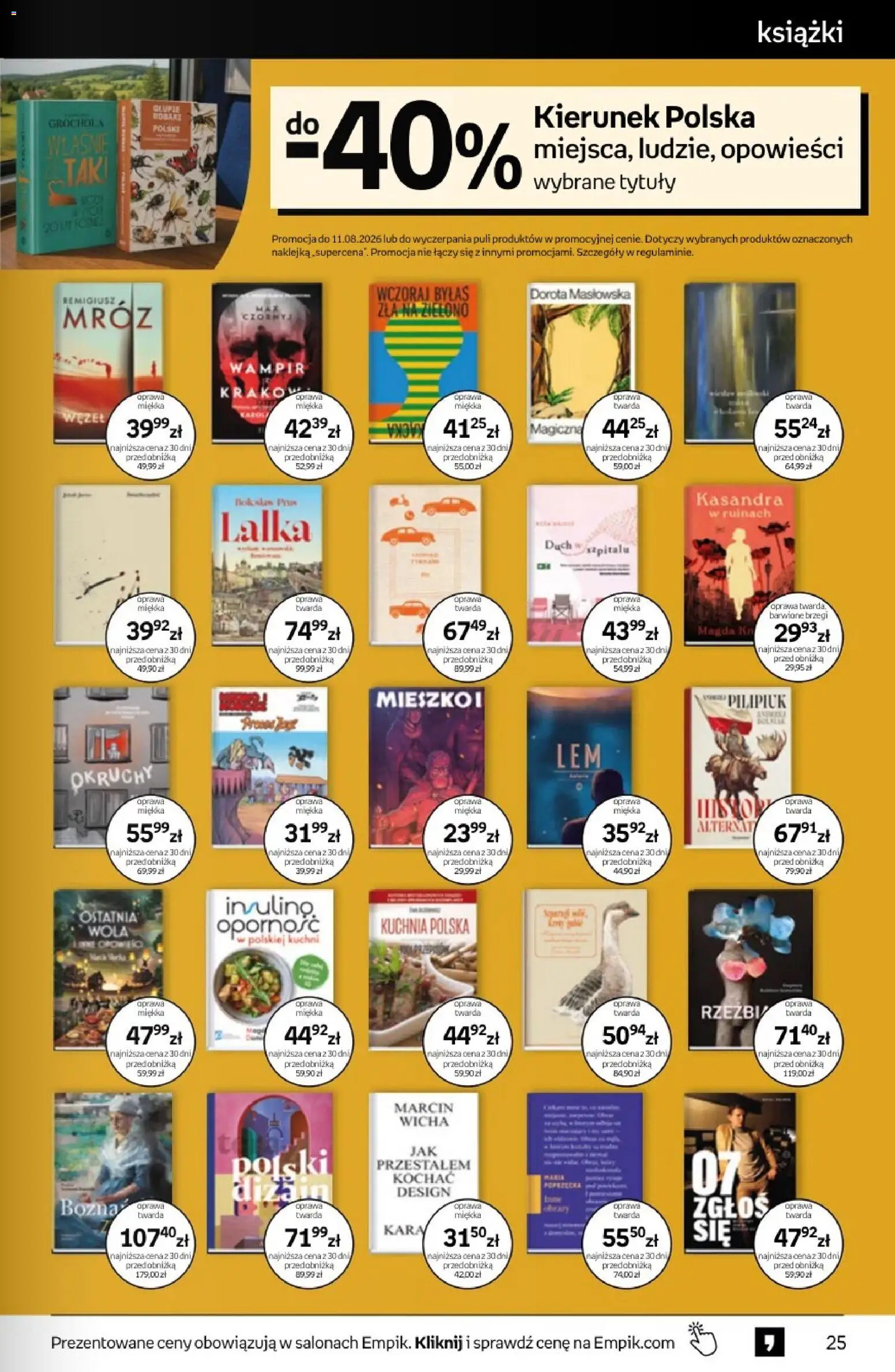 Empik promocje od 29.07.2026 | Strona: 25 | Produkty: Lalka, Książki