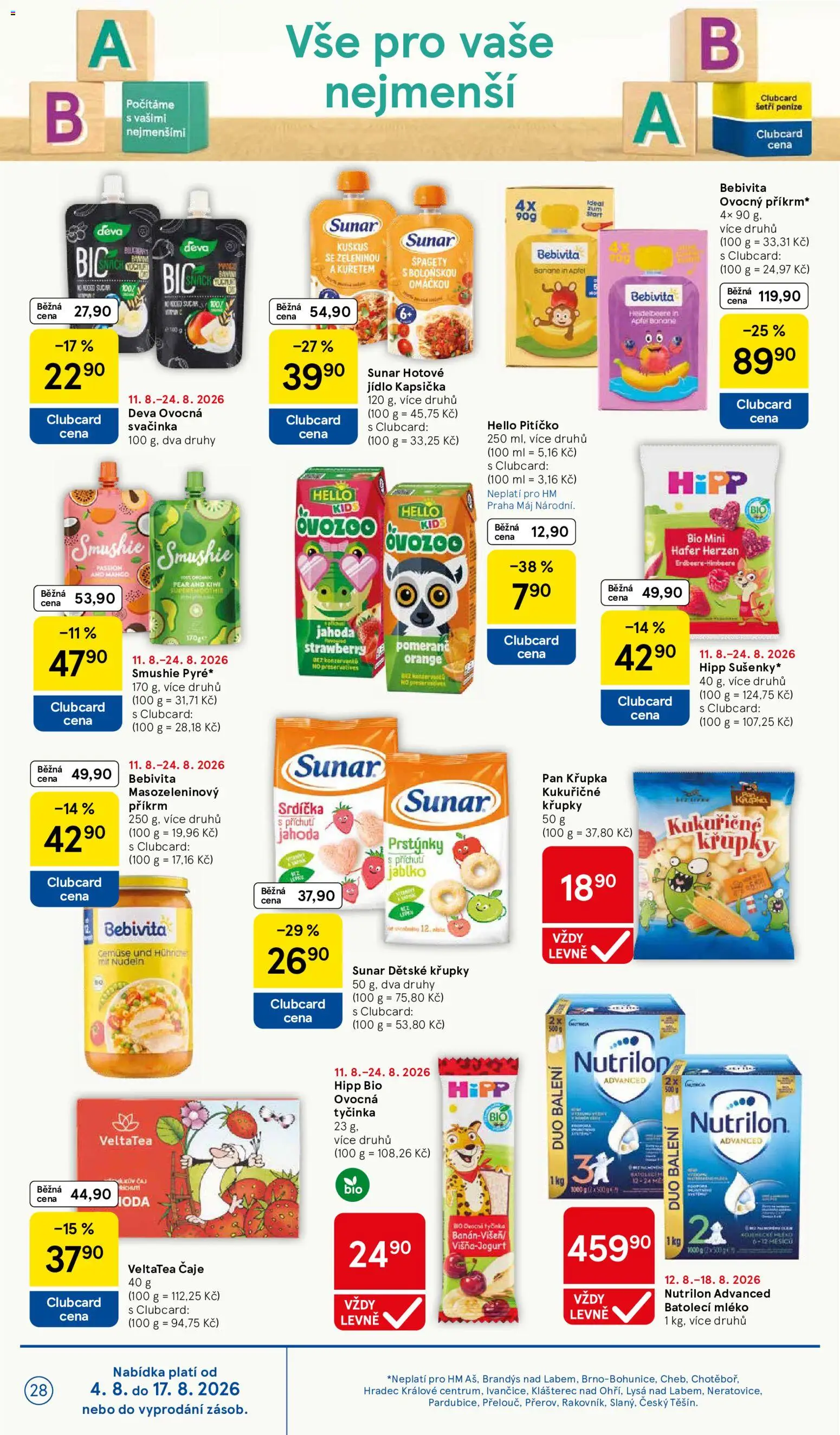 Tesco leták - Hypermarket od 12.08.2026 | Strana: 28