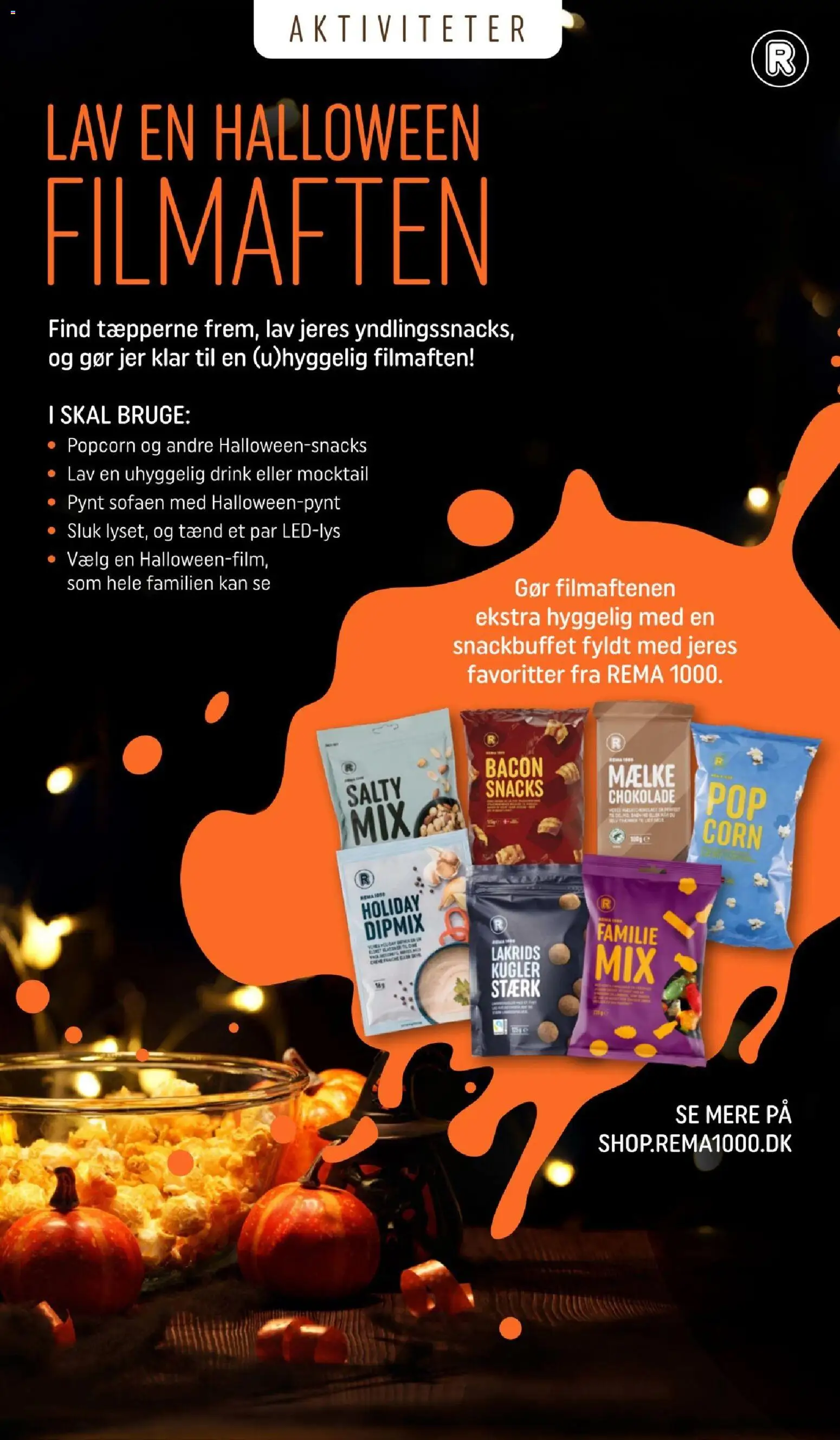 Rema 1000 tilbudsavis – gyldig fra 05/10/2026 | Side: 19 | Produkter: Chokolade, Snacks, Bacon, Søm