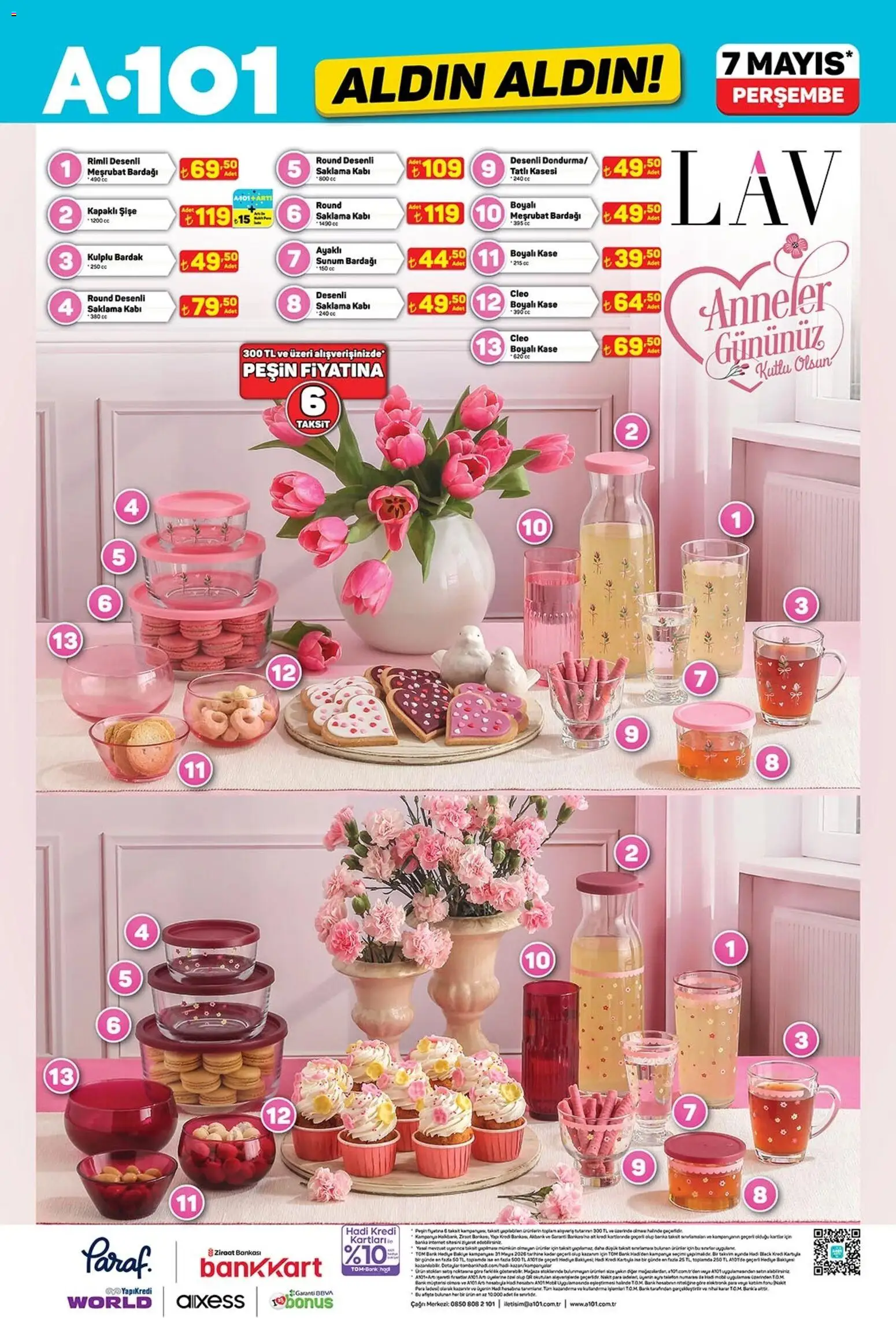 A101 - Katalog Aldın Aldın - 07.05.2026 tarihinden itibaren geçerlidir | Sayfa: 9 | Ürünler: Kaşe, Zselatin, Telefon