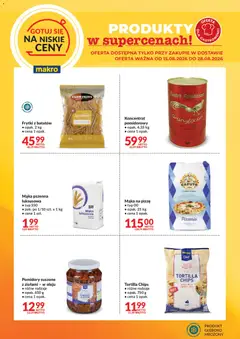 Pogląd oferty "Makro gazetka - Gotuj się na niskie ceny w dostawie" - ważna od 15.08.2026