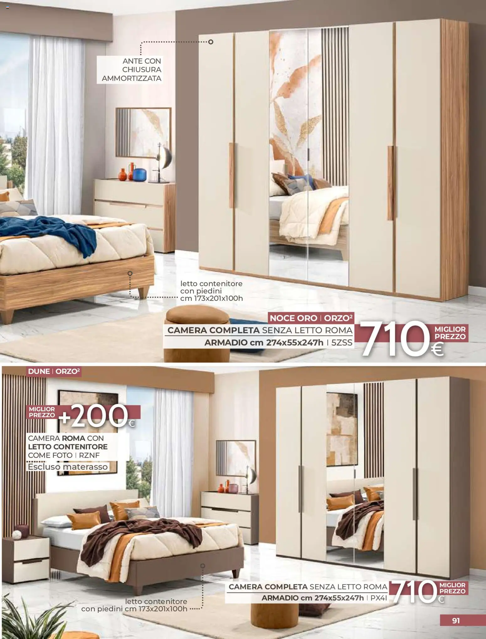 Volantino Mondo Convenienza del 01/09/2026 | Pagina: 93 | Prodotti: Letto contenitore, Contenitore, Letto, Materasso