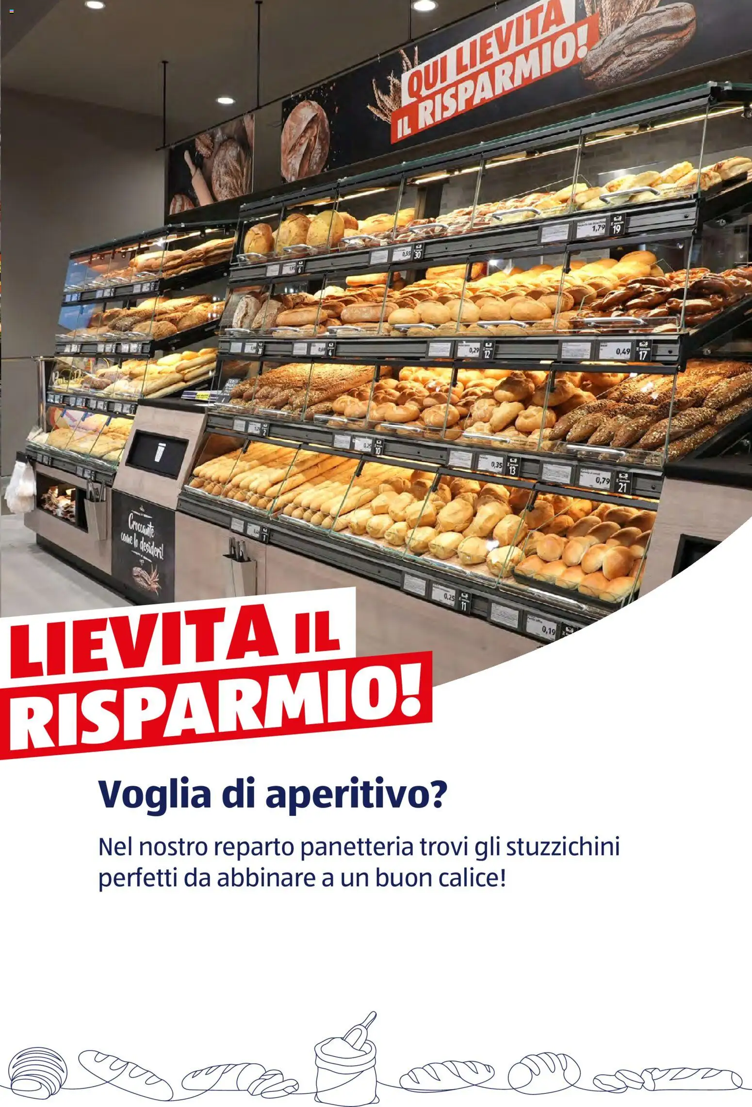 Volantino Aldi del 12/01/2026 | Pagina: 64 | Prodotti: Calice, Pane, Aperitivo
