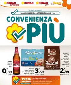 Anteprima del volantino Conad volantino Convenienza Più Sicilia valido a partire dal 13.05.2026