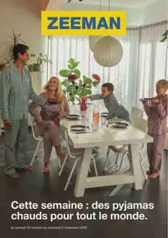 Zeeman publicité - Voorbeeld van een folder van Zeeman, geldig van 24/10/2026