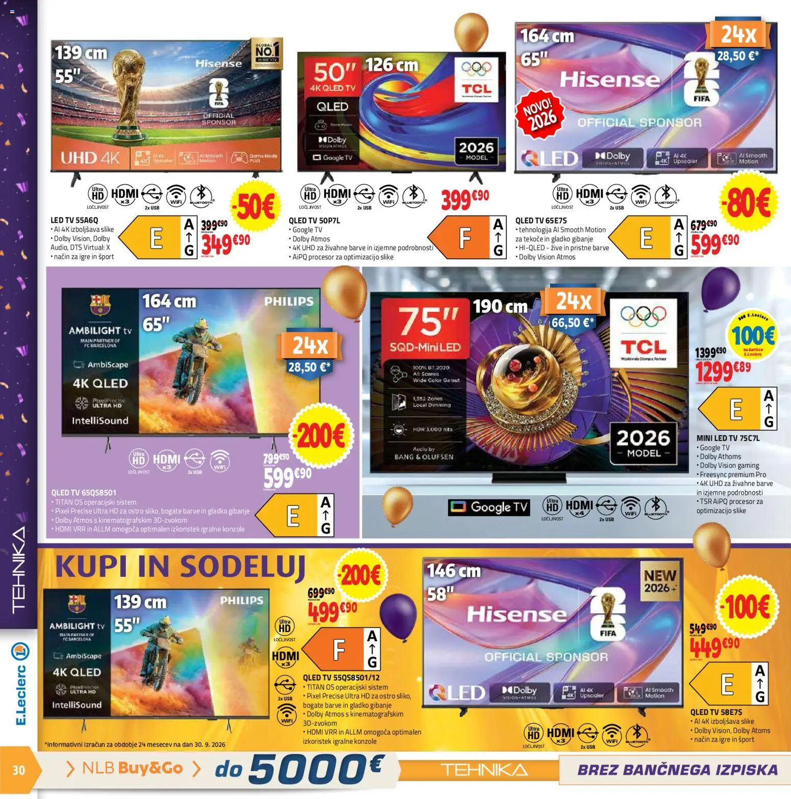 Novi E.leclerc katalog ponudbe – veljaven od 14.10.2026 | Stran: 30
