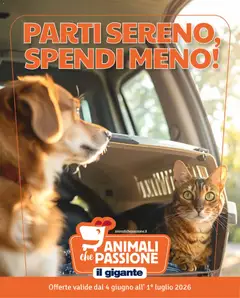 Anteprima del volantino Il Gigante volantino Animali valido a partire dal 04.06.2026