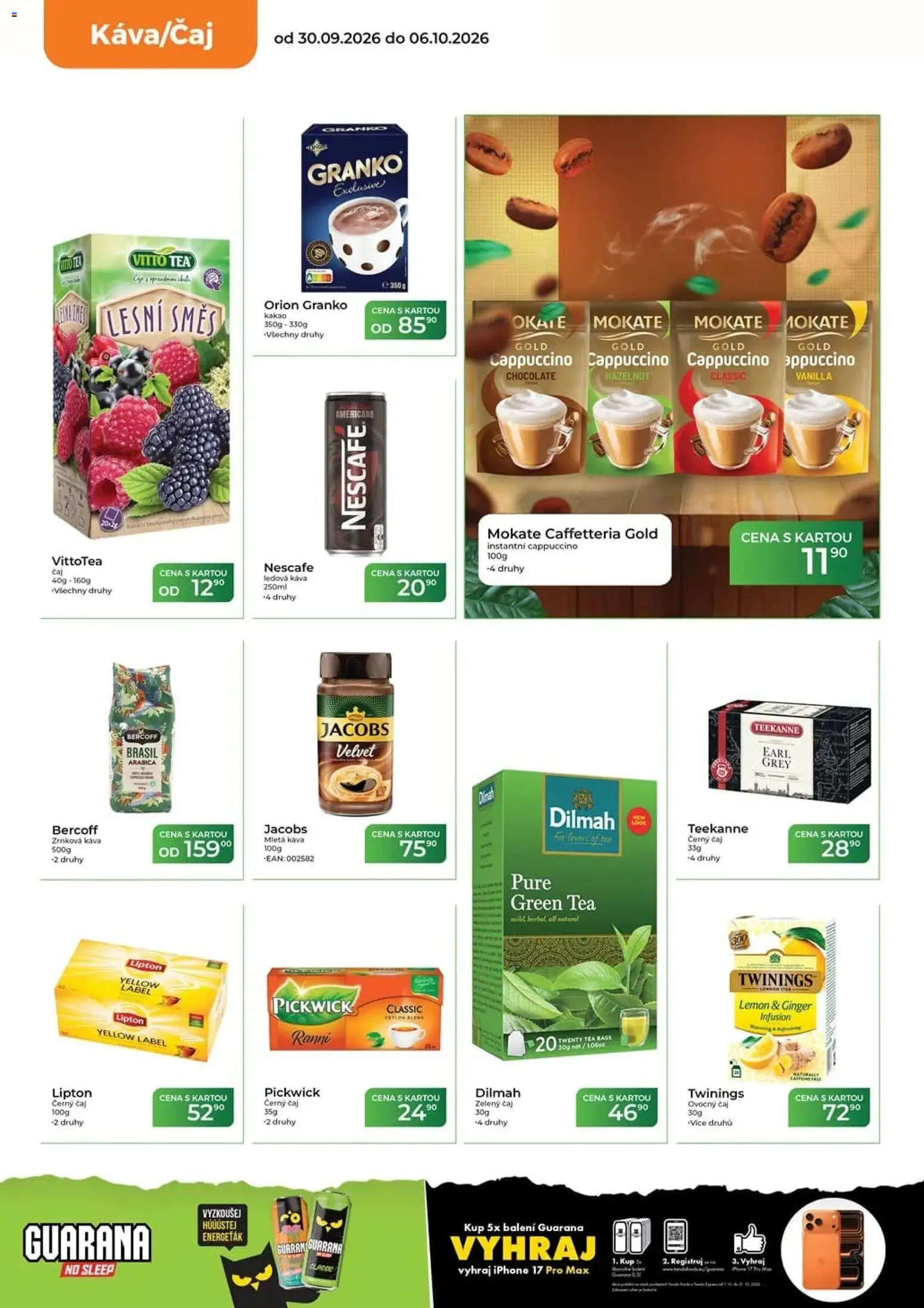 Tamda Foods leták od 30.09.2026 | Strana: 22 | Produkty: Mokate, Káva, Jacobs, Nescafé