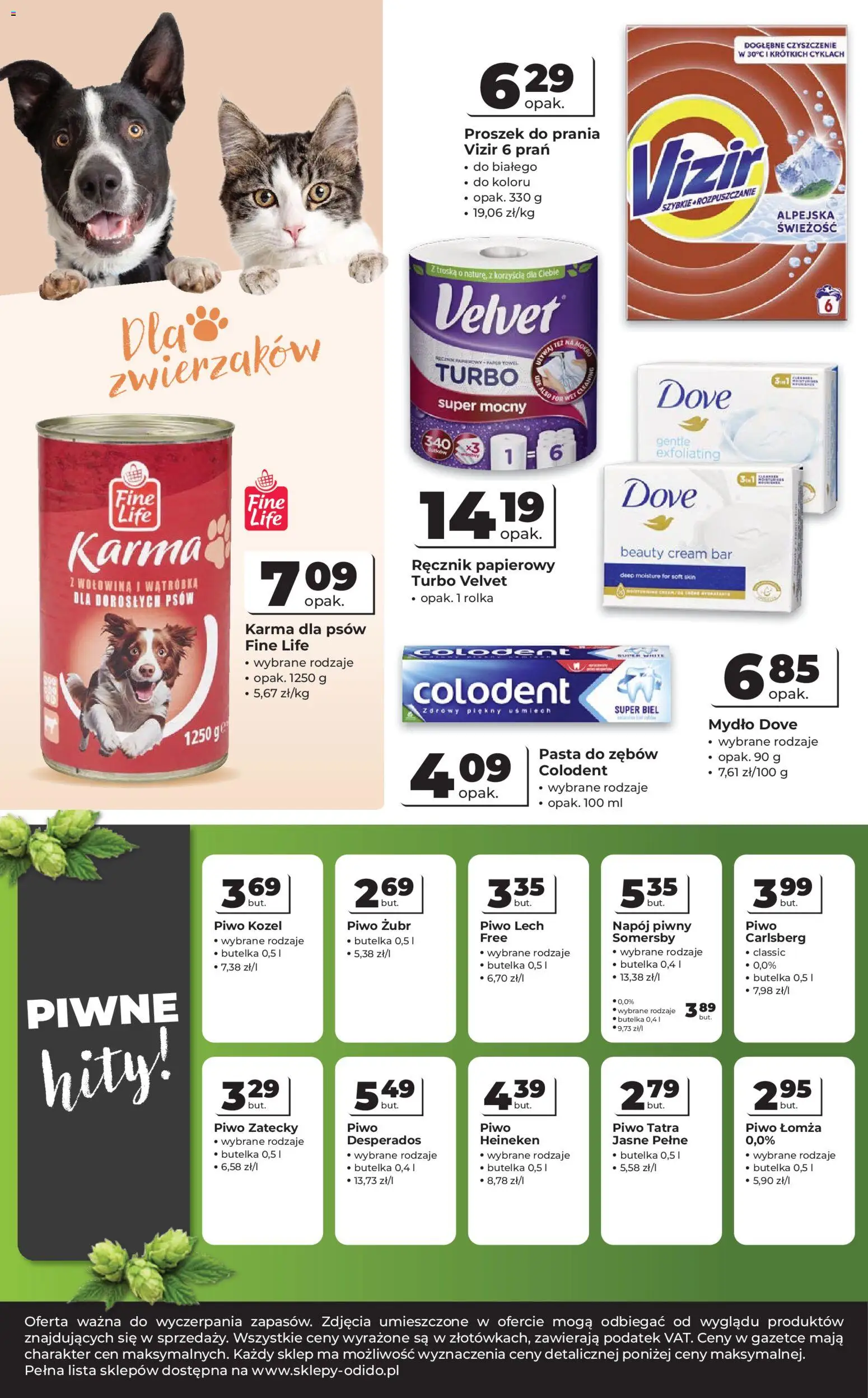 Odido gazetka od 08.07.2026 | Strona: 8 | Produkty: Piwo, Somersby, Wołowina, Piwo kozel