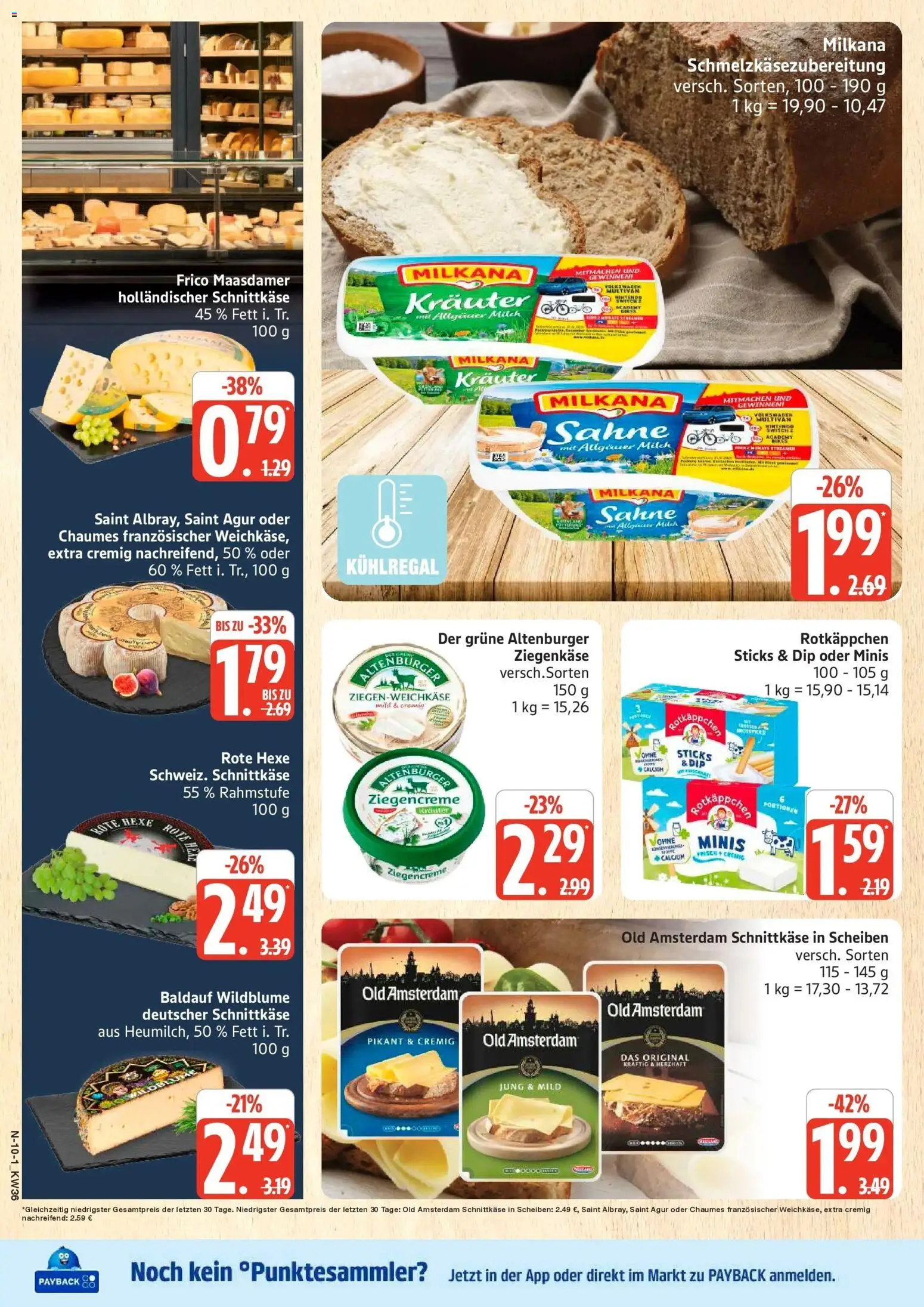 Marktkauf Prospekt Buxtehude (ab 31.08.2026) » Angebote online | Seite: 10 | Produkte: Milkana, Ziegenkäse, Rotkäppchen, Sahne