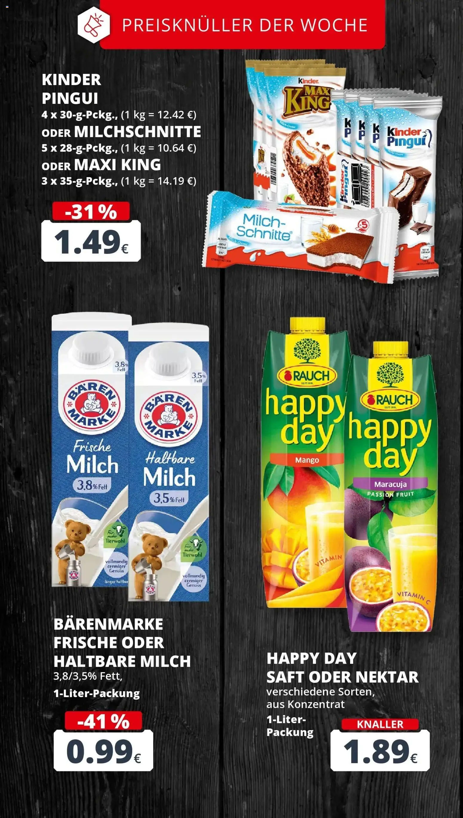 REWE Prospekt ab 07.09.2026 zum Blättern » Angebote | Seite: 5 | Produkte: Milch, Haltbare milch, Mango, Saft