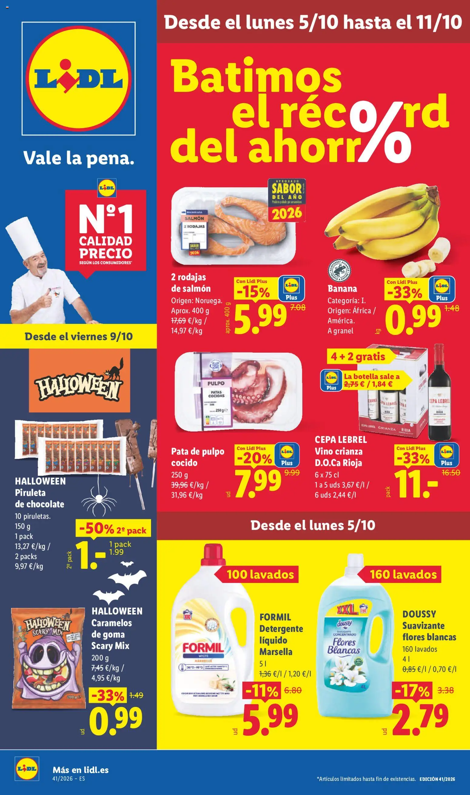 Lidl folleto │ válido desde el 05/10/2026 | Página: 1