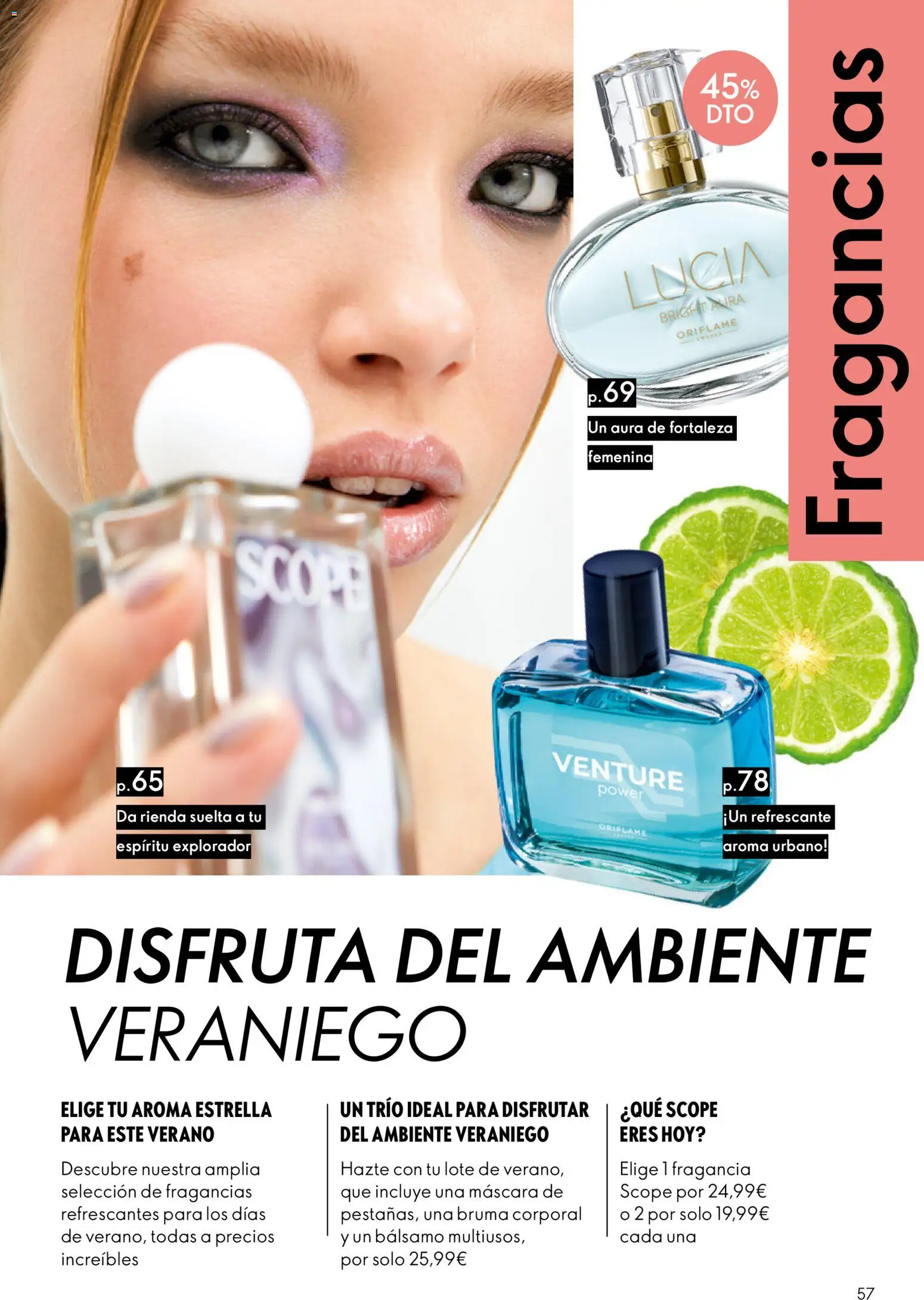 Oriflame - Catálogo Campaña 11 │ válido desde el 05/08/2026 | Página: 57 | Productos: Fragancia, Máscara