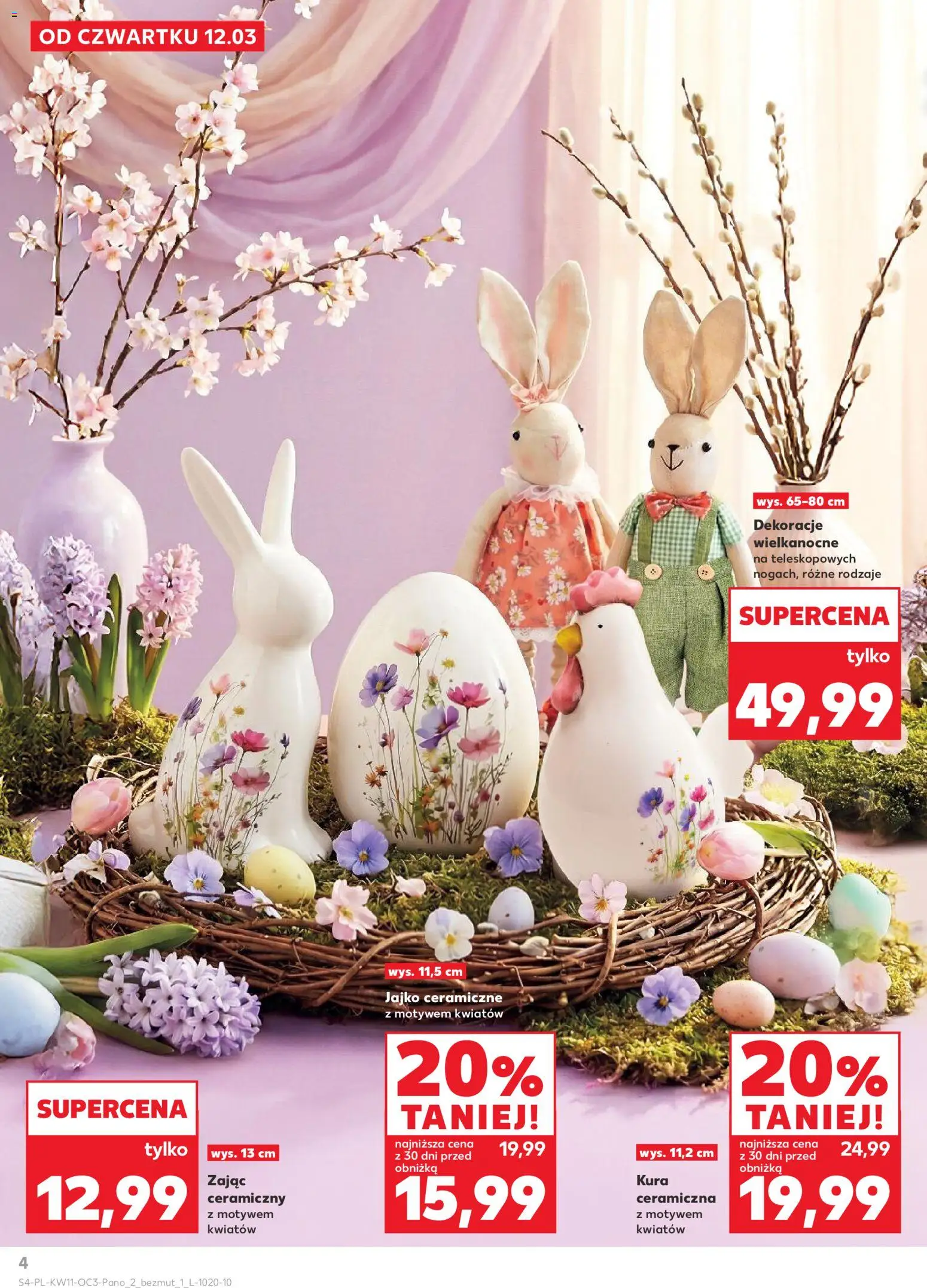 Kaufland Polsko leták - Dom gotowy na Wielkanoc od 12.03.2026 | Strana: 4