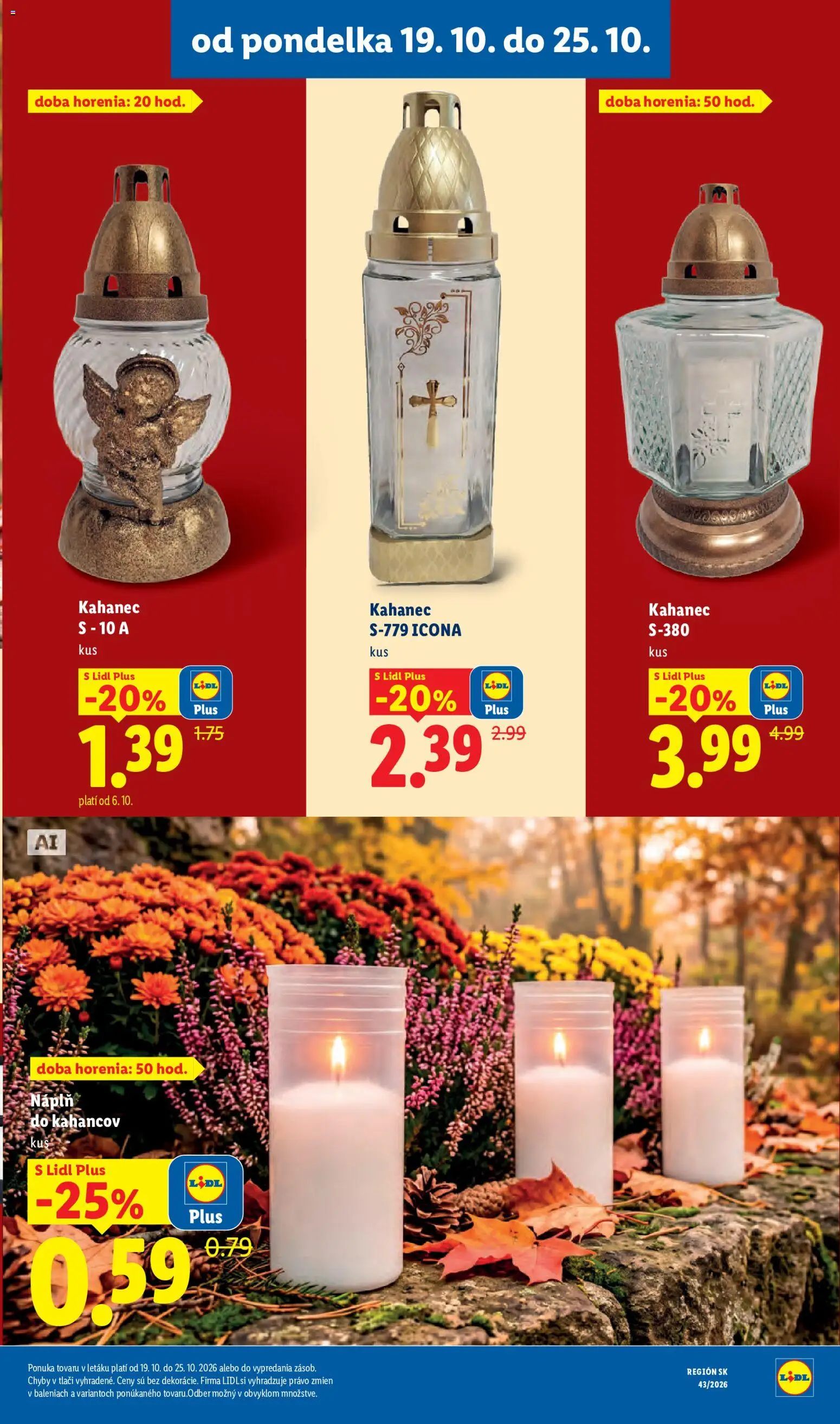 Nové Lidl akcie – leták je platný od 19.10.2026 | Strana: 49