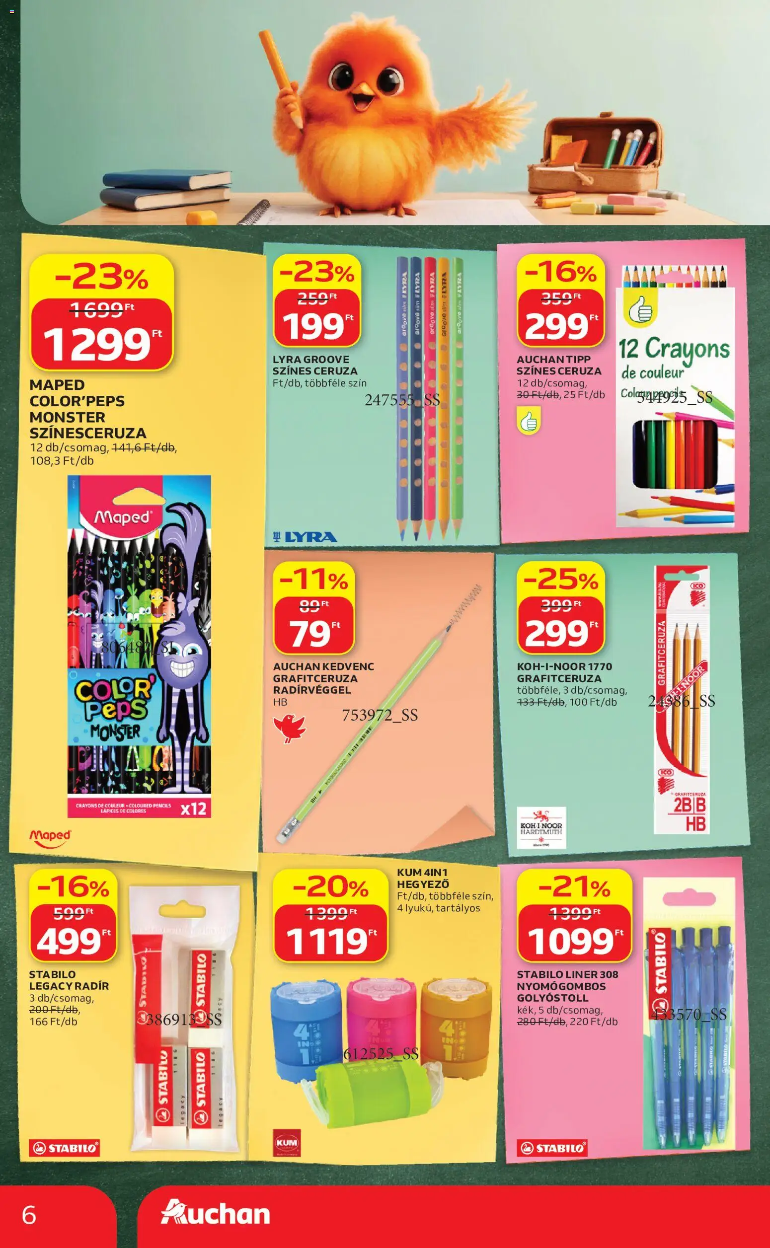 Auchan akciós ujság - amely érvényes a következő dátumtól: 2026.07.23. | Oldal: 6
