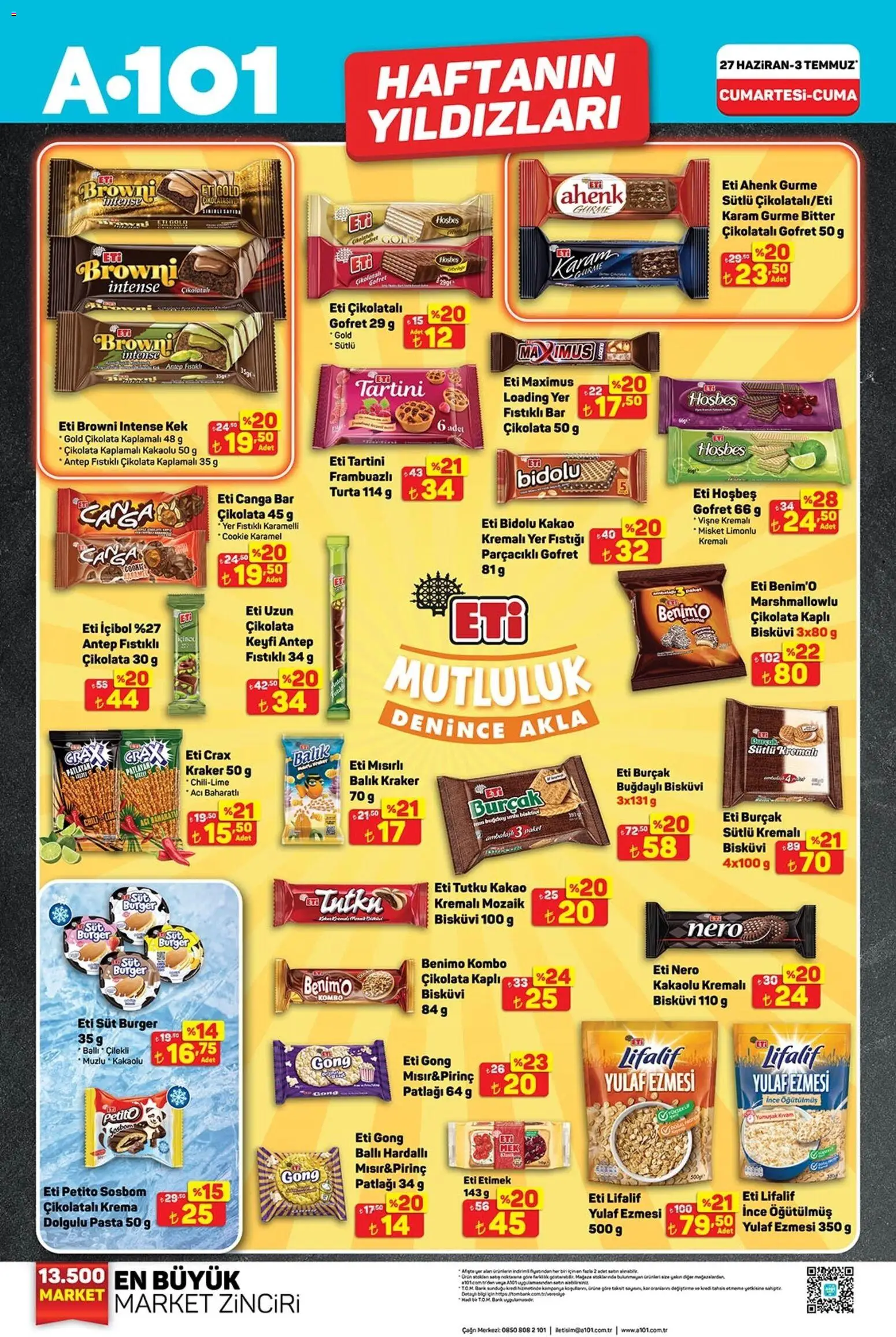 A101 Katalog - 27 Haziran 2026 tarihinden itibaren geçerlidir | Sayfa: 3