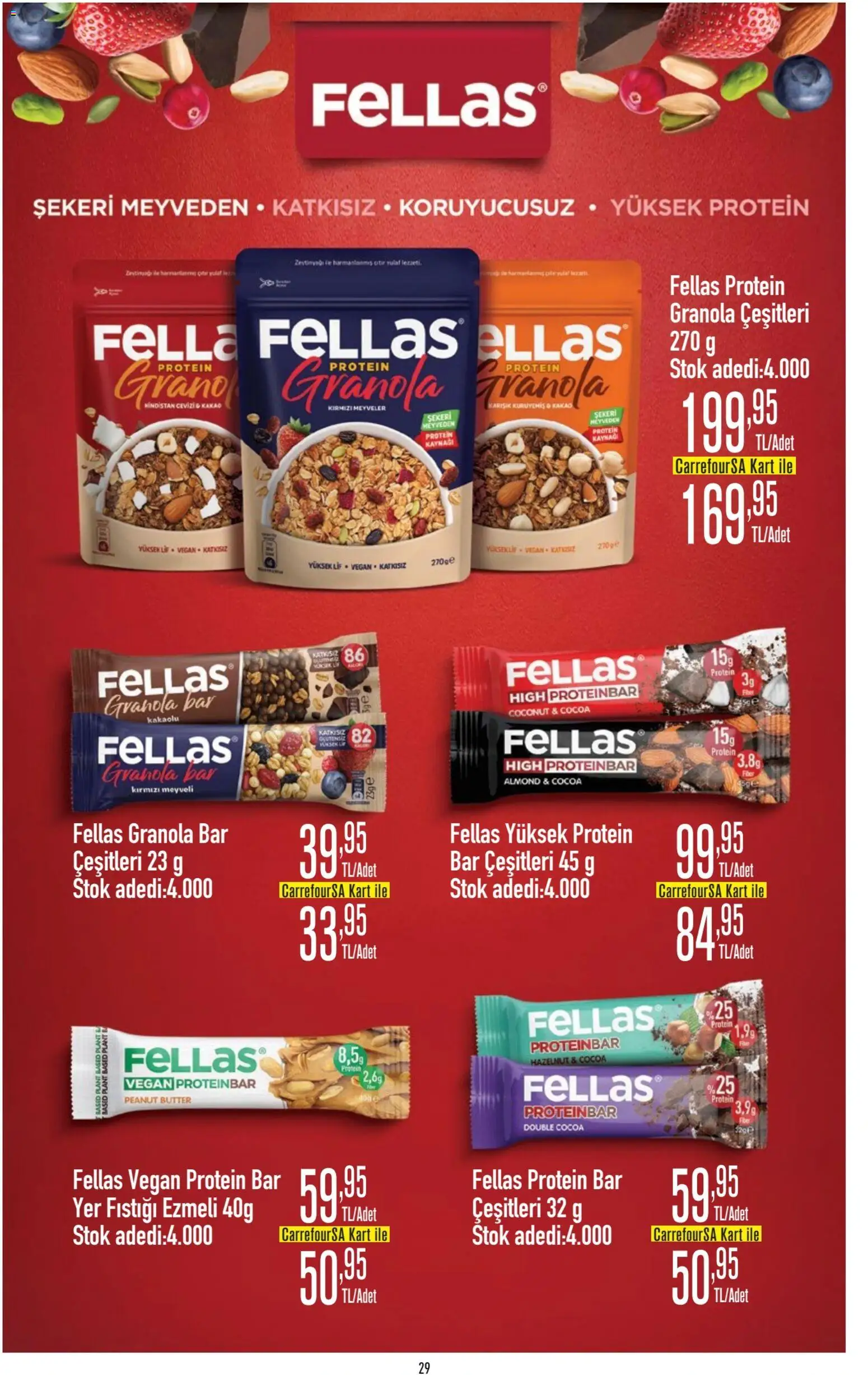 CarrefourSA Katalog - 11.06.2026 tarihinden itibaren geçerlidir | Sayfa: 29 | Ürünler: Yer fıstığı, Yulaf