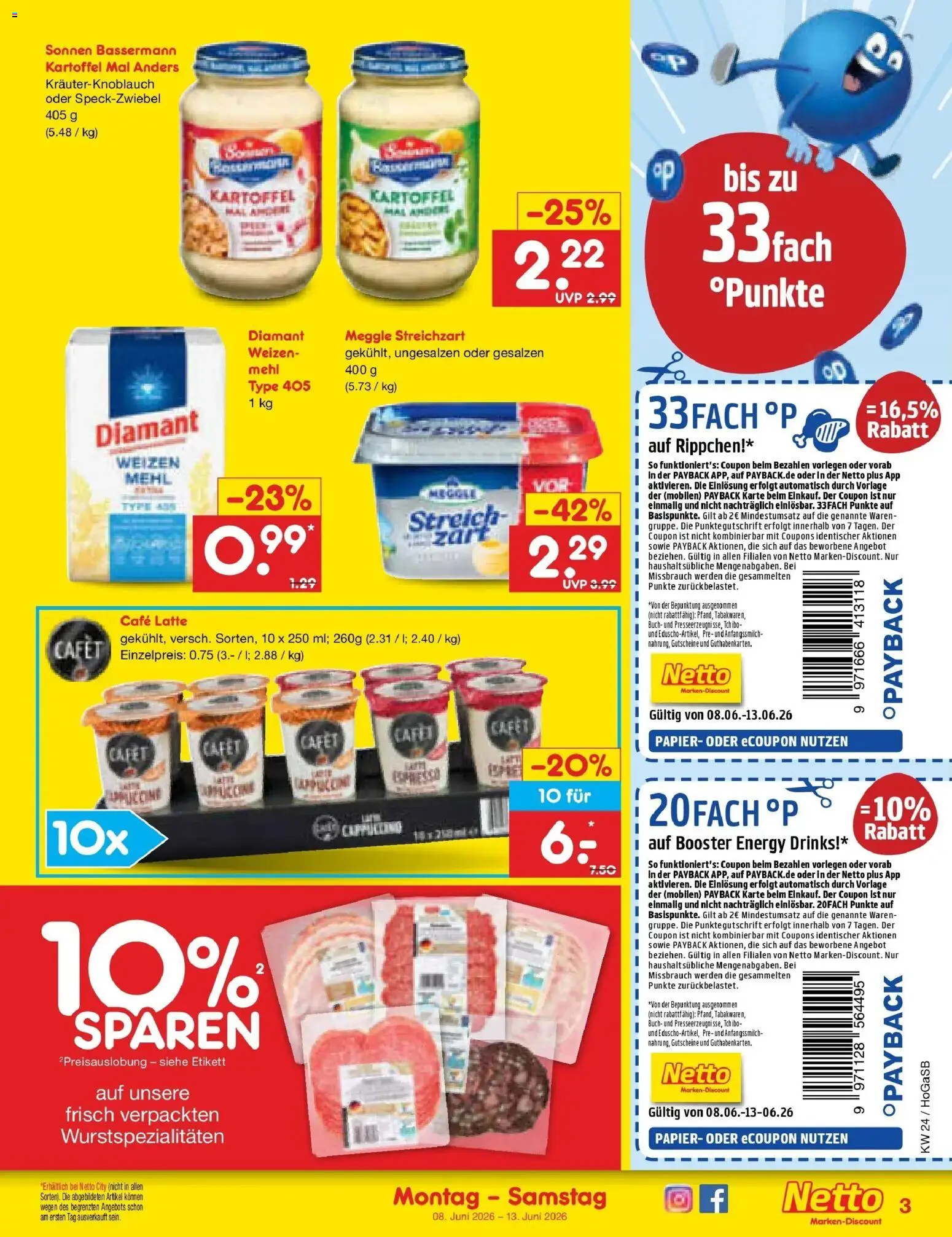 Netto Marken-Discount Prospekt Hannover – gültig ab 08.06.2026 | Seite: 5 | Produkte: Mehl, Energy