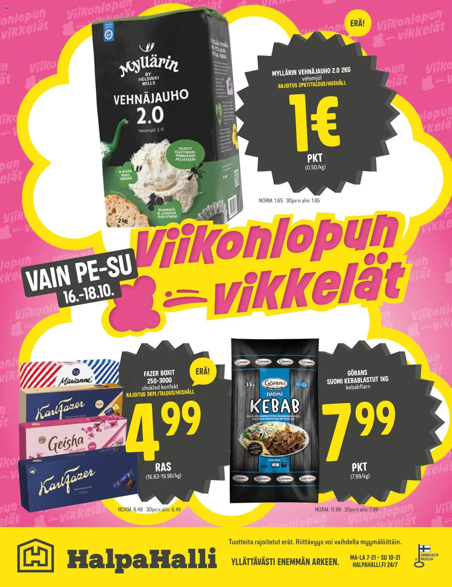 Halpa Halli tarjoukset – voimassa 14/10/2026 alkaen | Sivu: 20