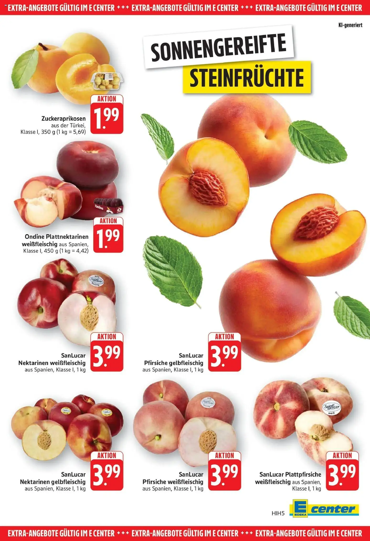 Edeka Prospekt Göppingen (ab 17.08.2026) » Angebote Online | Seite: 25 | Produkte: Nektarinen