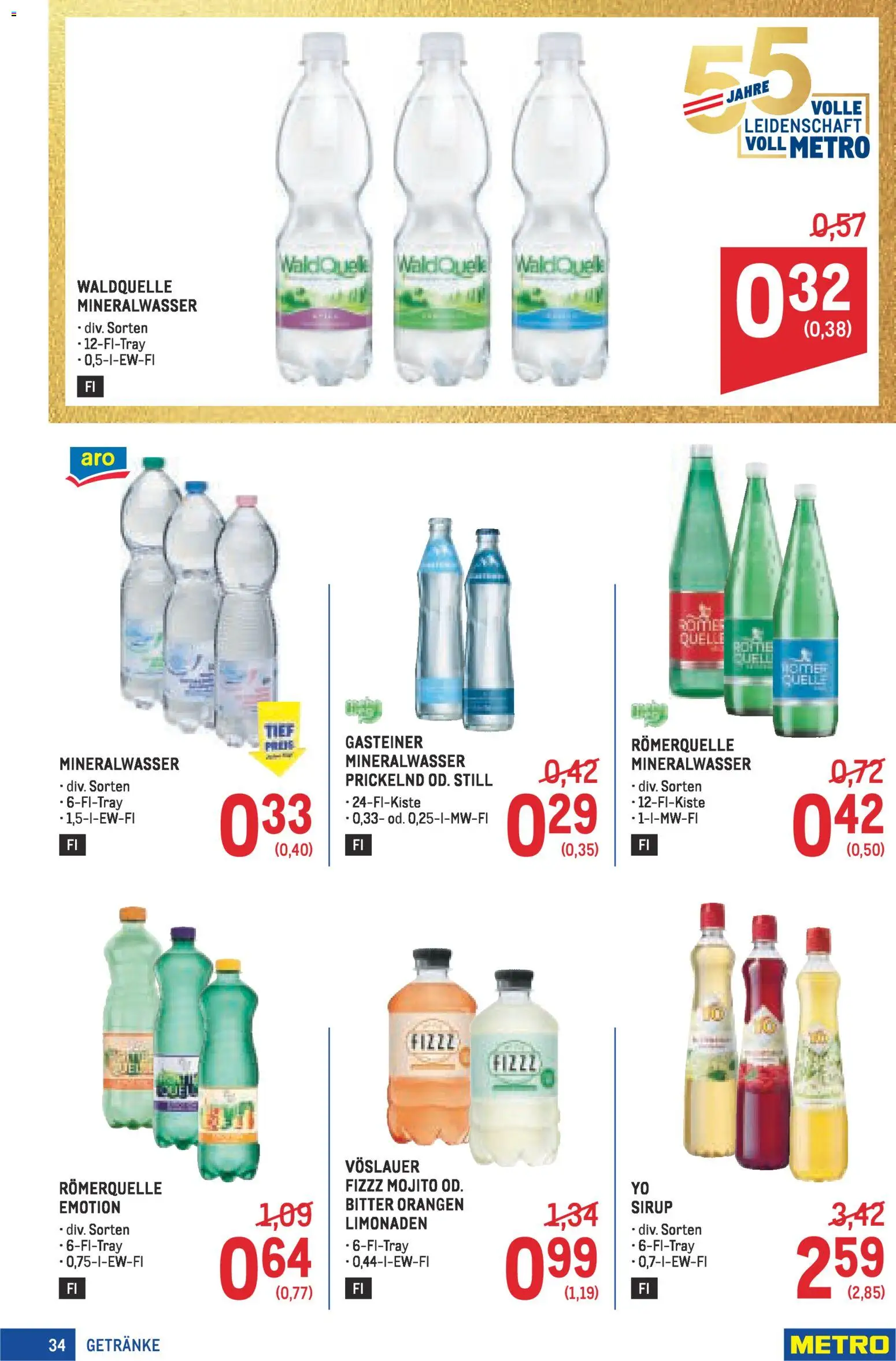 Metro angebote Profi gültig ab 16.04.2026 | Seite: 34 | Produkte: Orangen