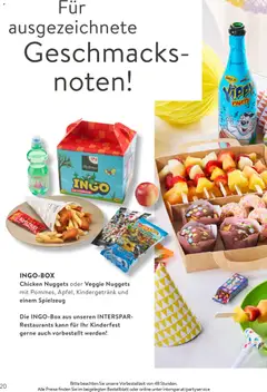 Interspar Partyservice ab 01.06.2026 gültig | Seite: 20