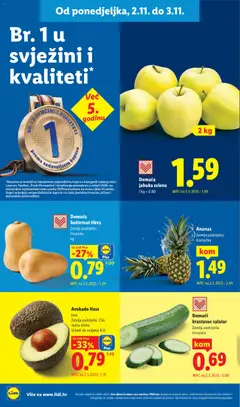 Ananas, Ananas - Pregled kataloga iz trgovine Lidl, vrijedi od 02.11.2026 | Stranica: 4