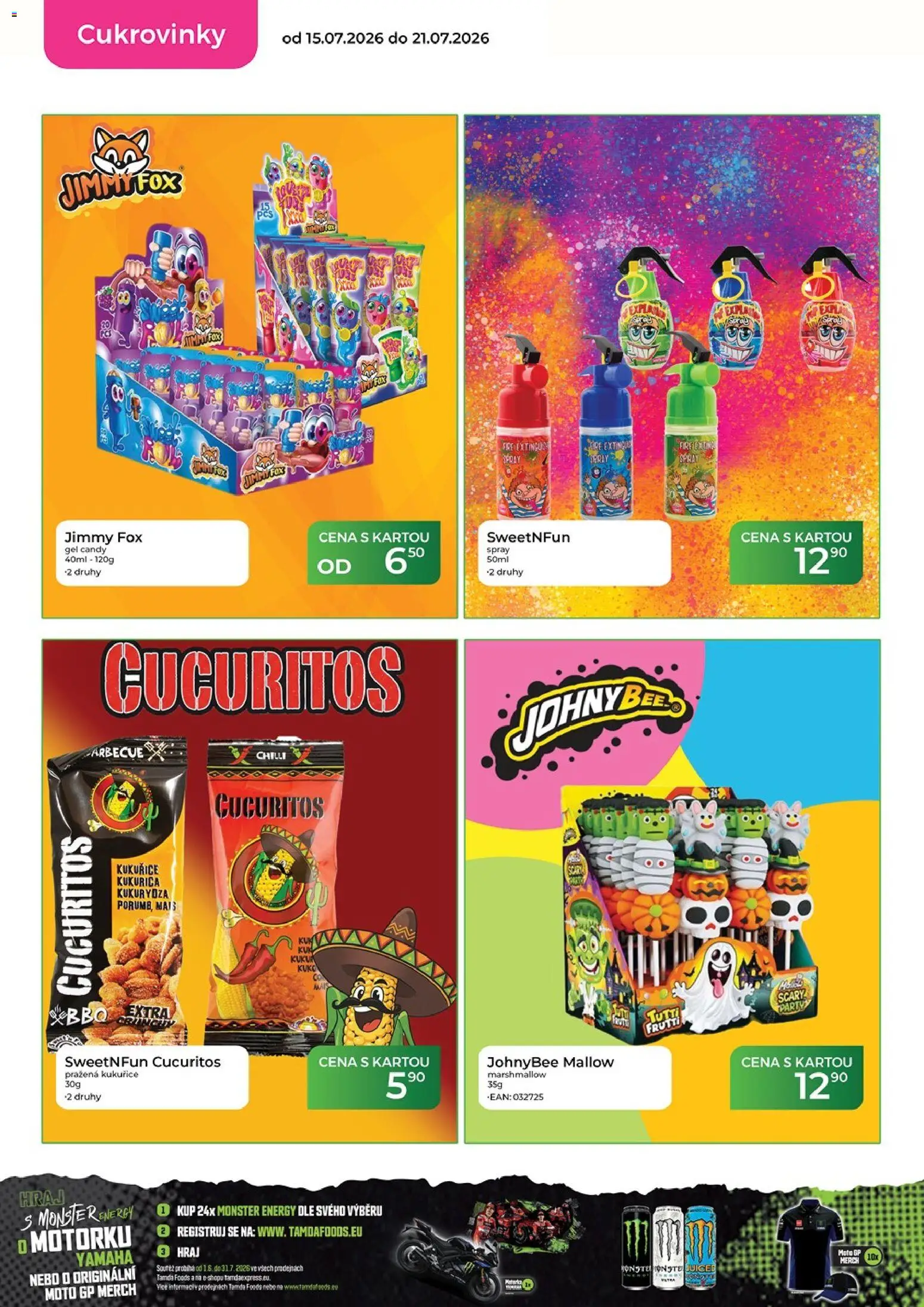 Tamda Foods leták od 15.07.2026 | Strana: 30 | Produkty: Marshmallow, Monster, Chilli, Cukrovinky