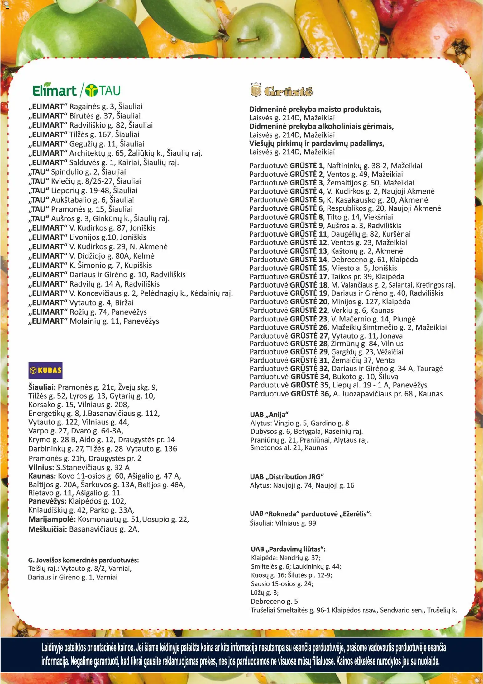 AVS akcijos nuo 2026.10.12 | Puslapis: 2