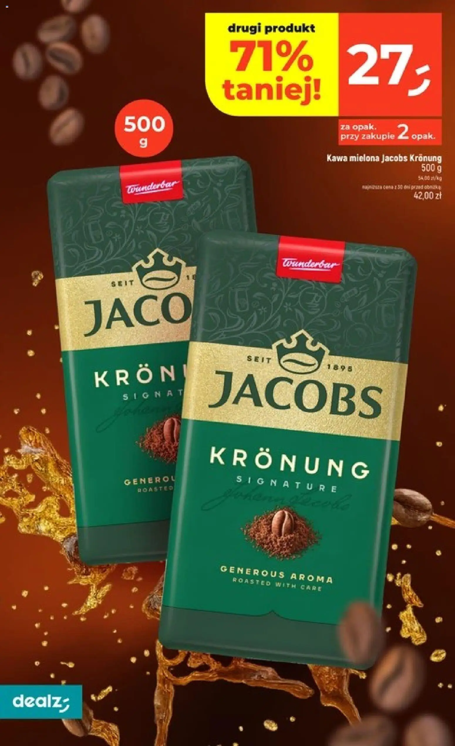 Dealz gazetka od 17.09.2026 | Strona: 20 | Produkty: Jacobs, Kawa, Kawa mielona