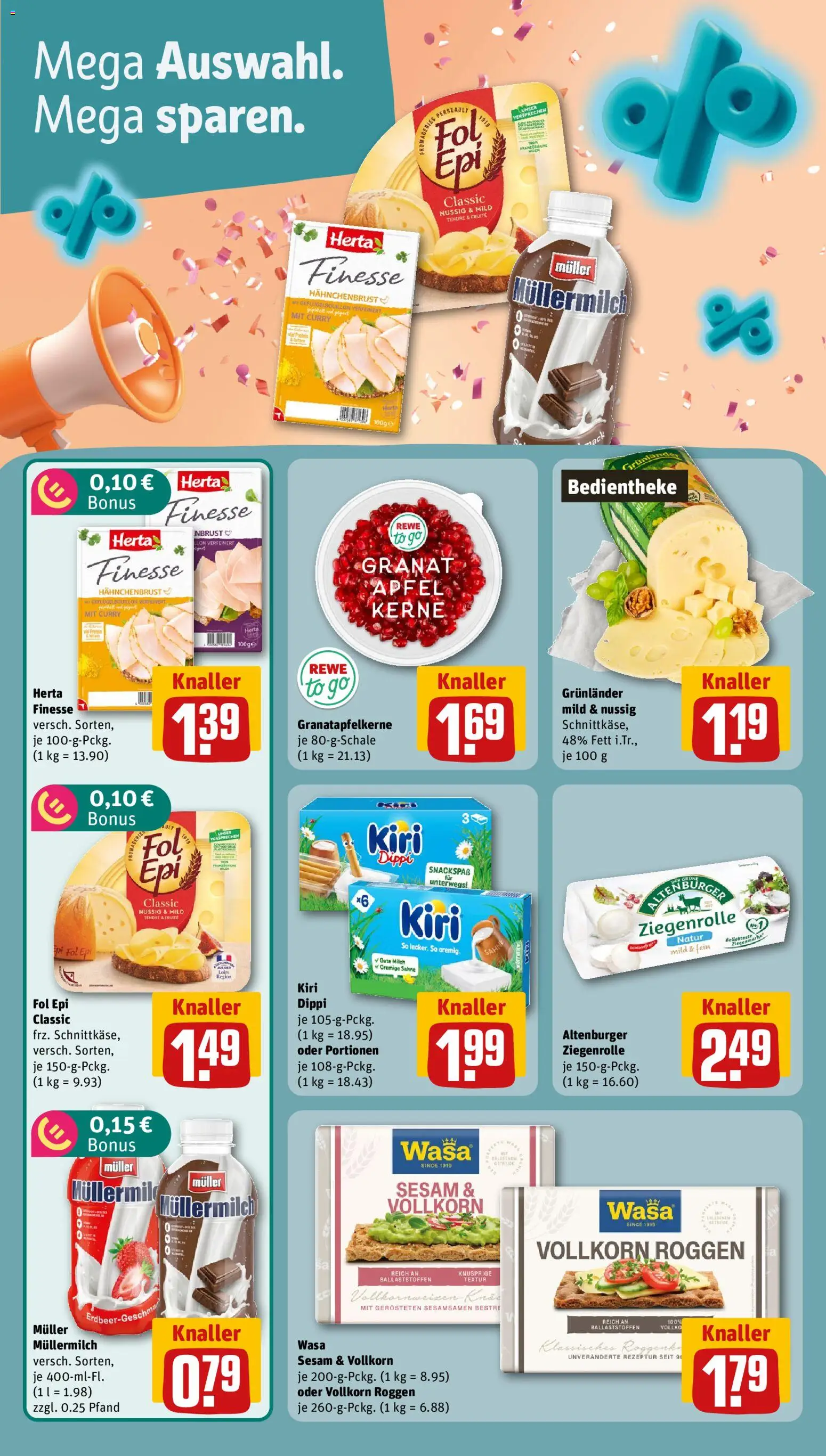 Rewe ihr Kaufpark Prospekt – gültig ab 21.09.2026 | Seite: 16 | Produkte: Äpfel, Muller mullermilch, Sahne, Sesamsamen