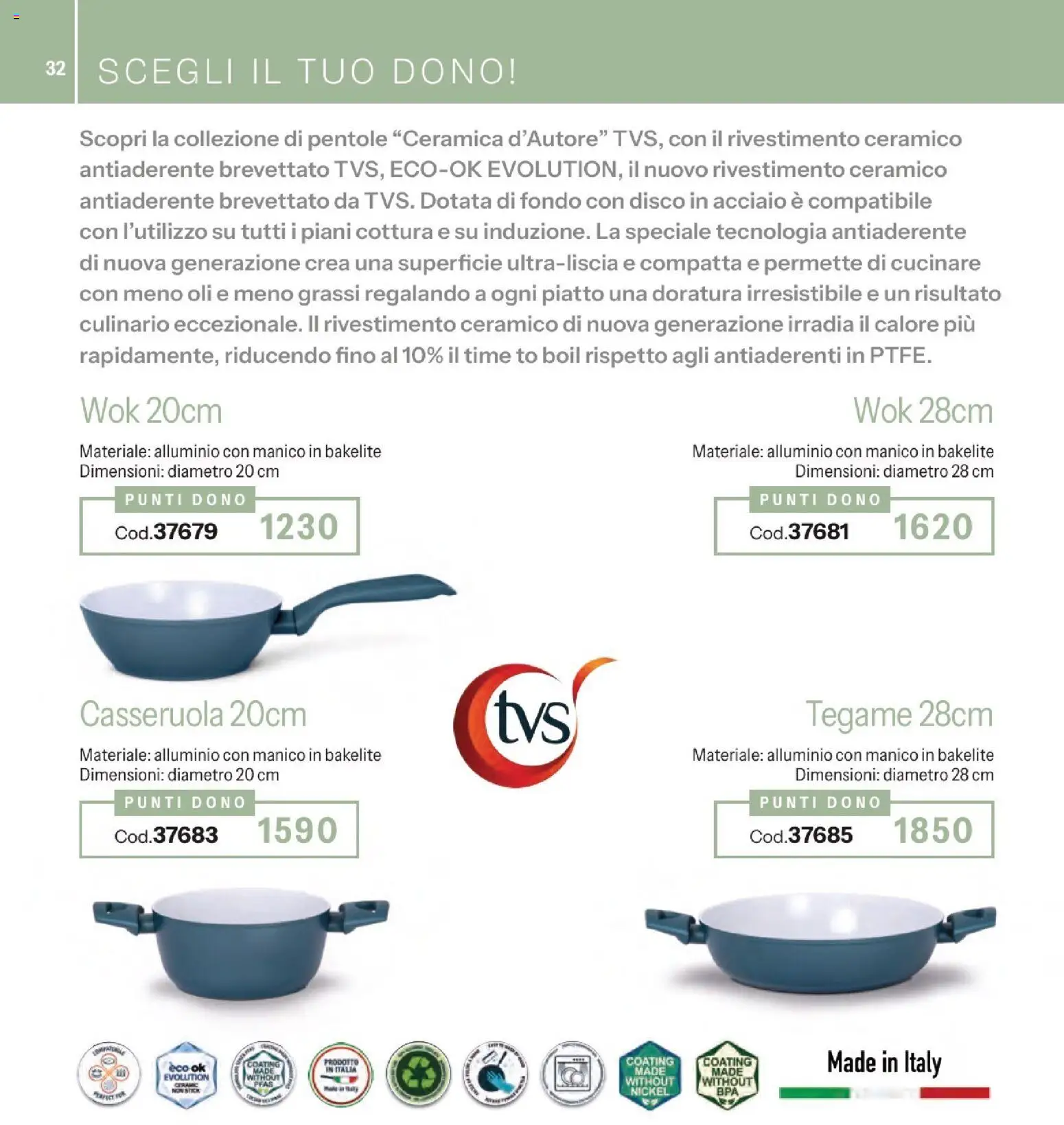 Volantino Stanhome del 12.05.2026 | Pagina: 32 | Prodotti: Disco, Piatto, Casseruola, Alluminio