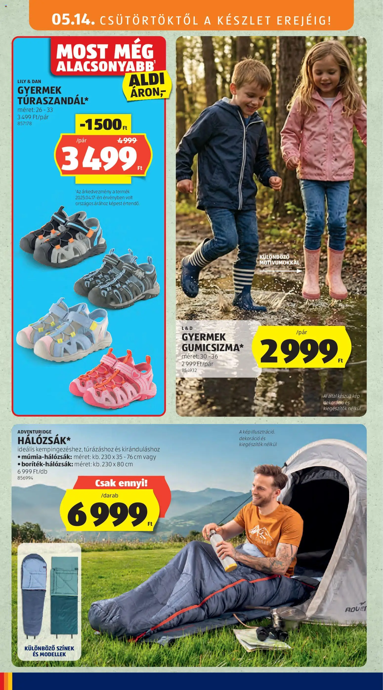 Aldi akciós ujság - amely érvényes a következő dátumtól: 14.05.2026 | Oldal: 10 | Termékek: Dekoráció