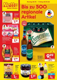 Netto Marken-Discount Prospekt Machern ab 26.10.2026 gültig