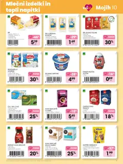 Tuš katalog akcije – veljaven od 03.07.2026 | Stran: 9 | Izdelki: Zeleni čaj, Napitki, Mozzarella, Caj